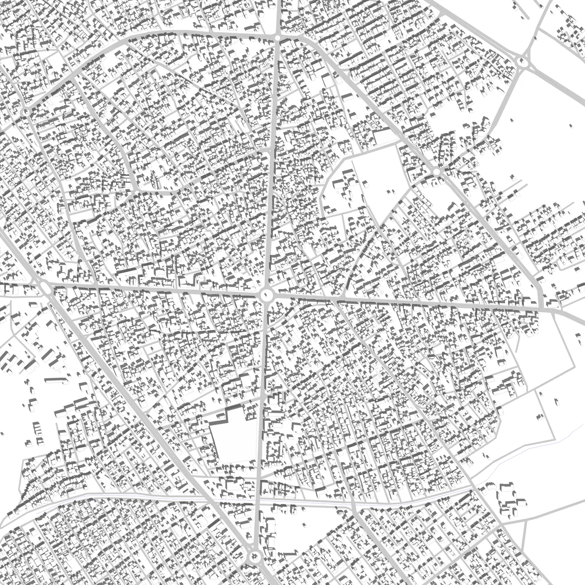 Torbat-e Jam site plan (2.5 km)