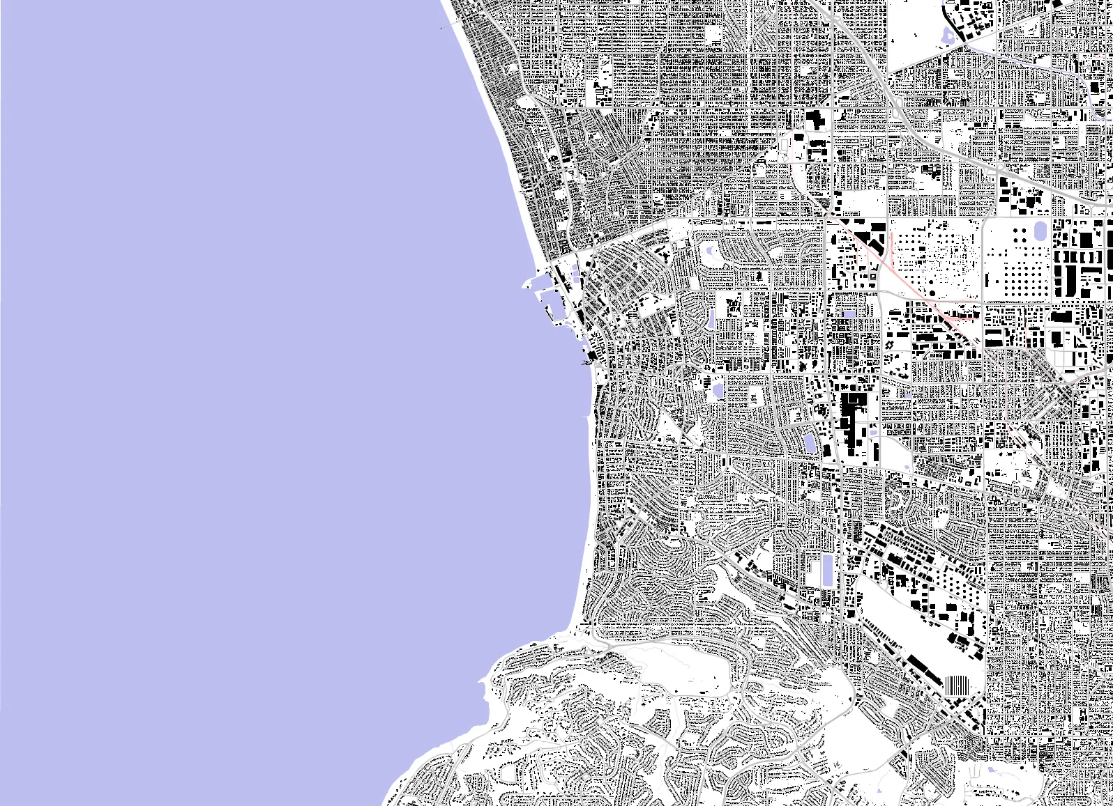 Torrance figure ground plan