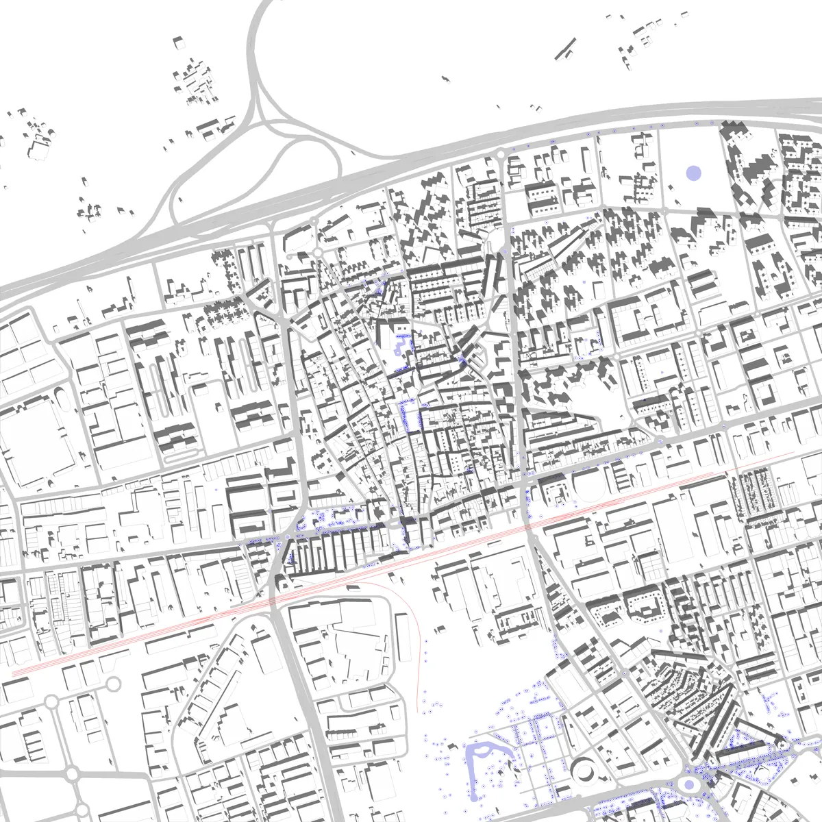 Torrejón de Ardoz site plan (2.5 km)