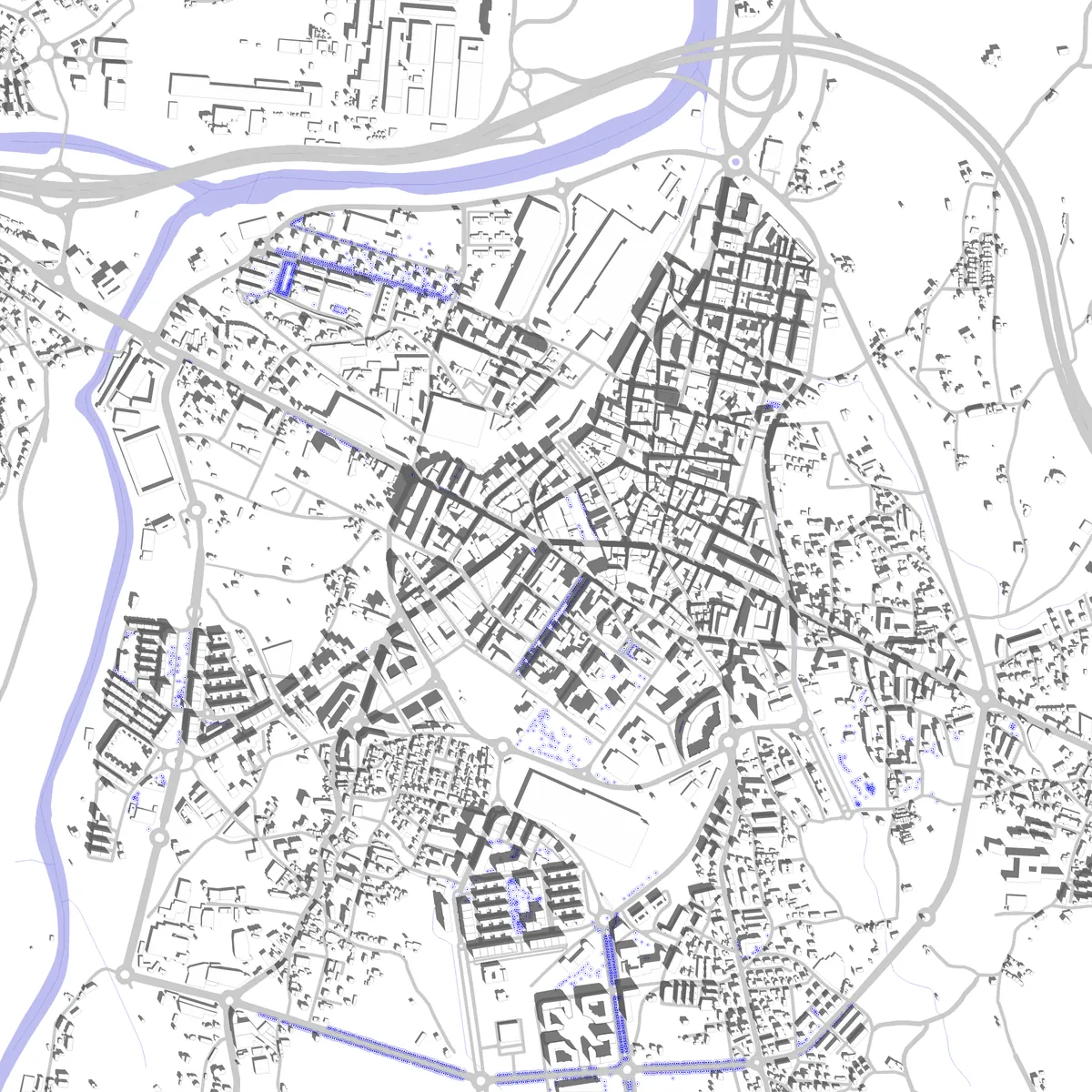 Torrelavega site plan (2.5 km)