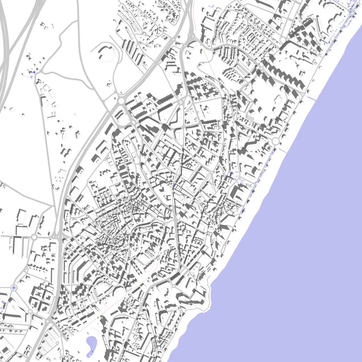 Torremolinos site plan (2.5 km)