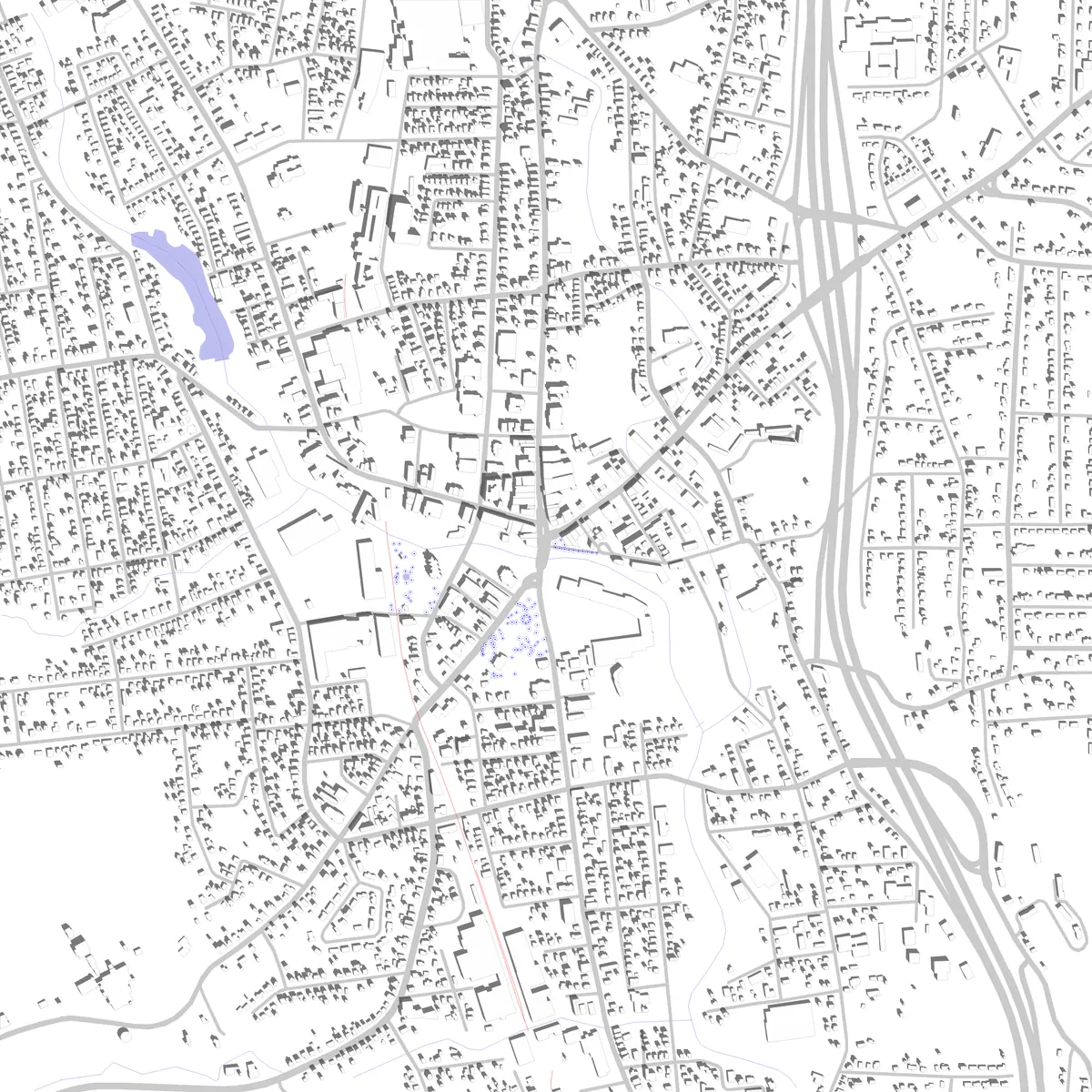 Torrington site plan (2.5 km)