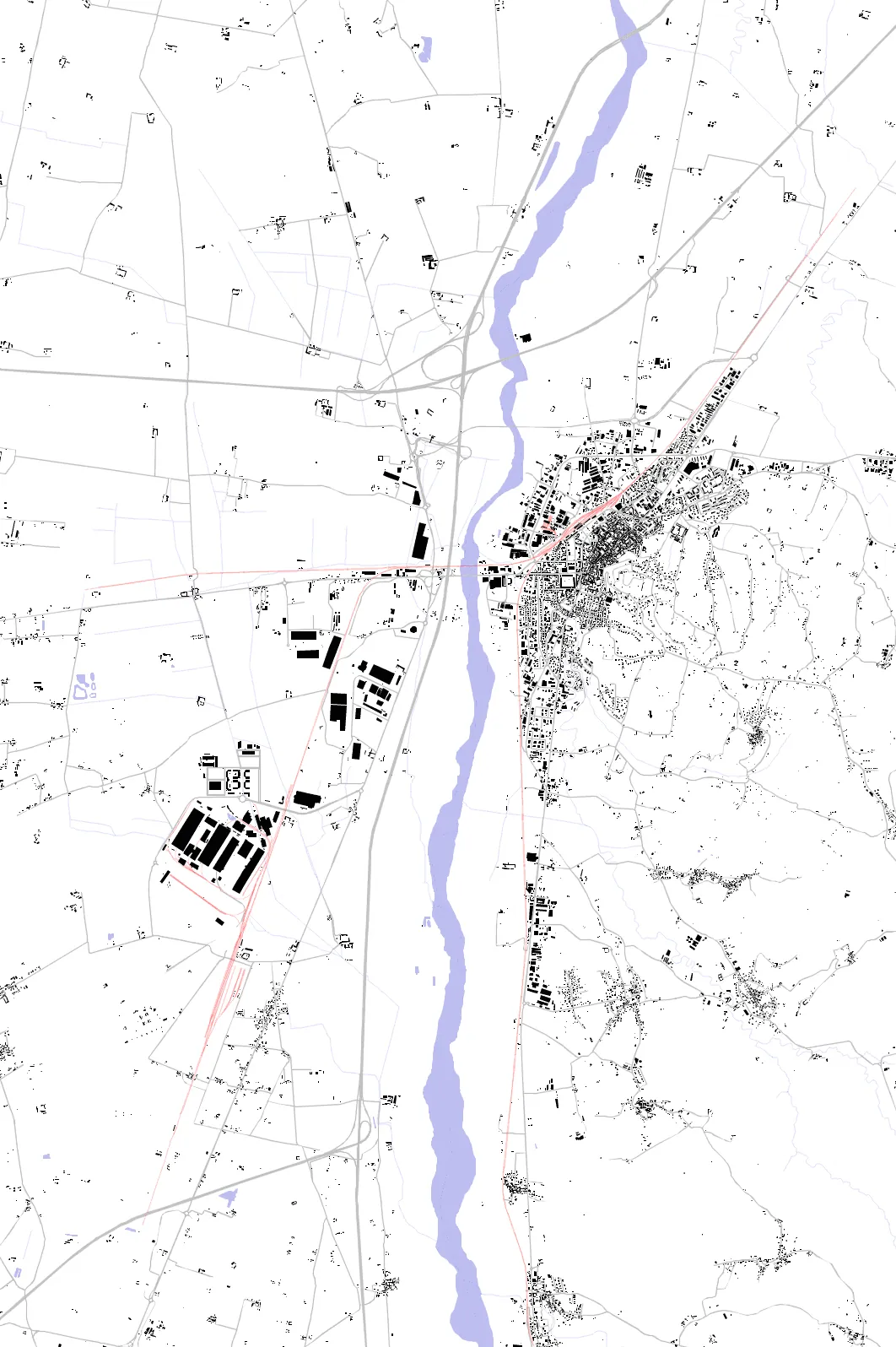 Tortona figure ground plan
