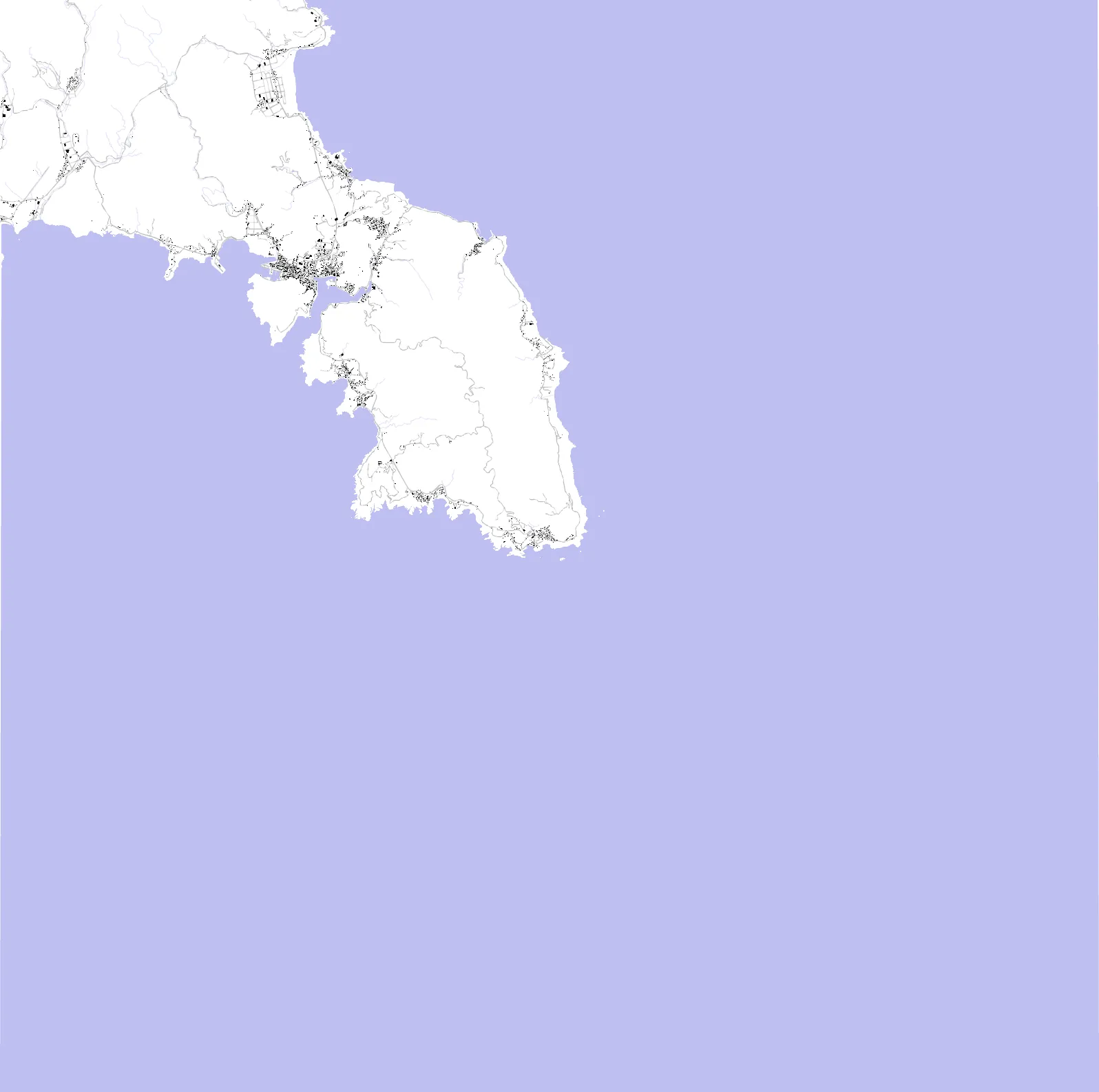 Tosashimizu figure ground plan