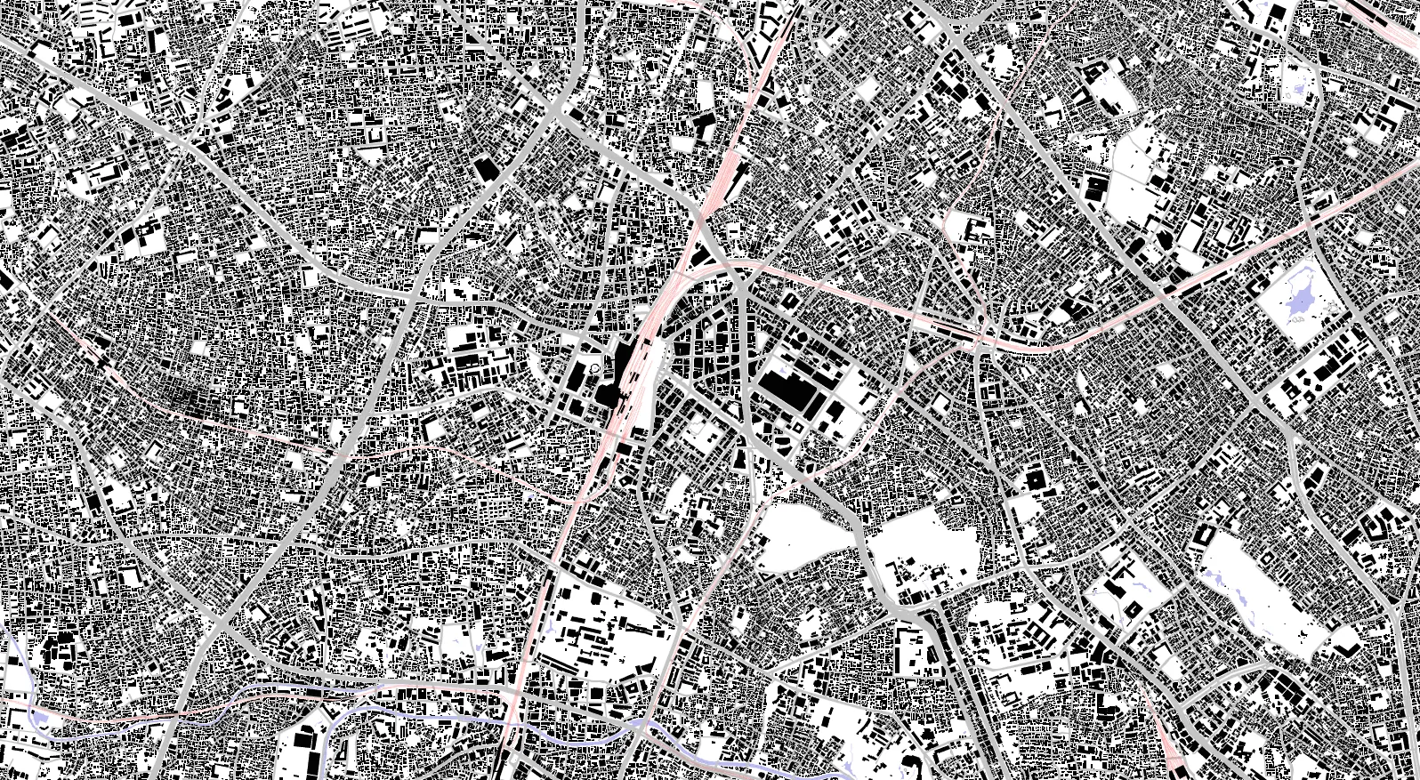 Toshima figure ground plan