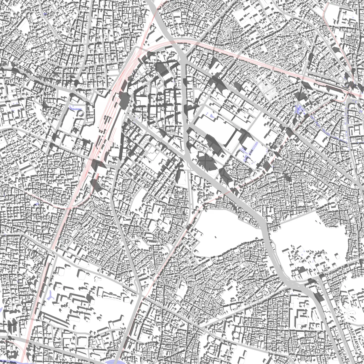 Toshima site plan (2.5 km)