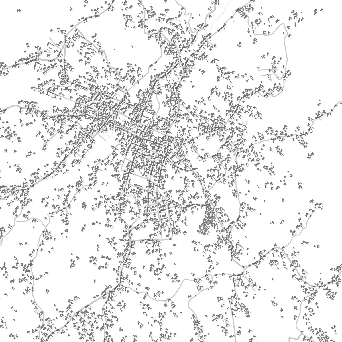 Totonicapán plano de situación (2.5 km)