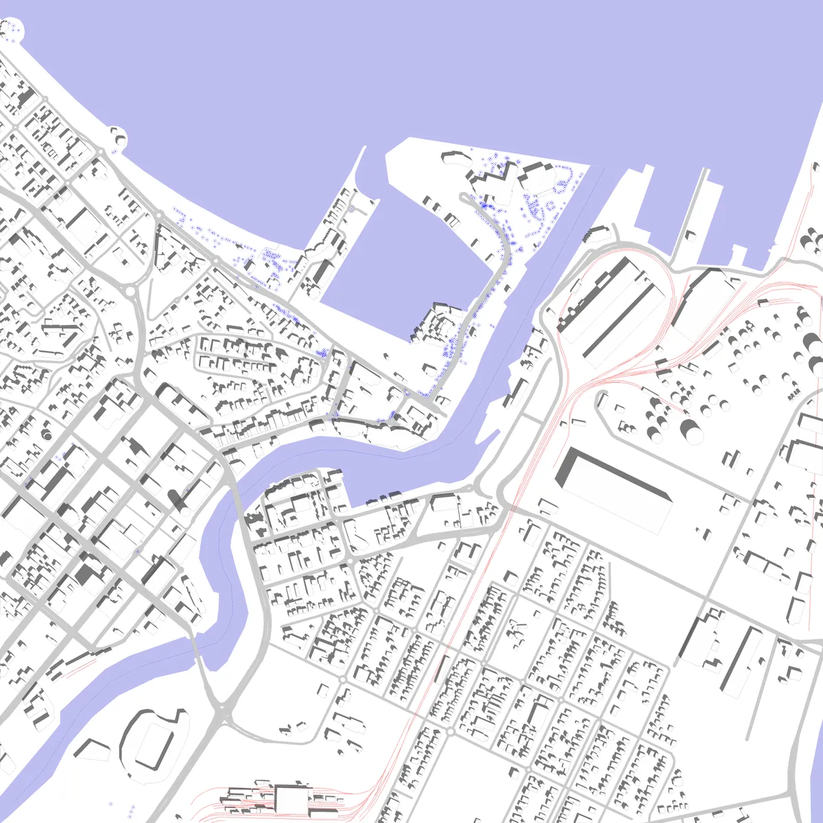 Townsville site plan (2.5 km)