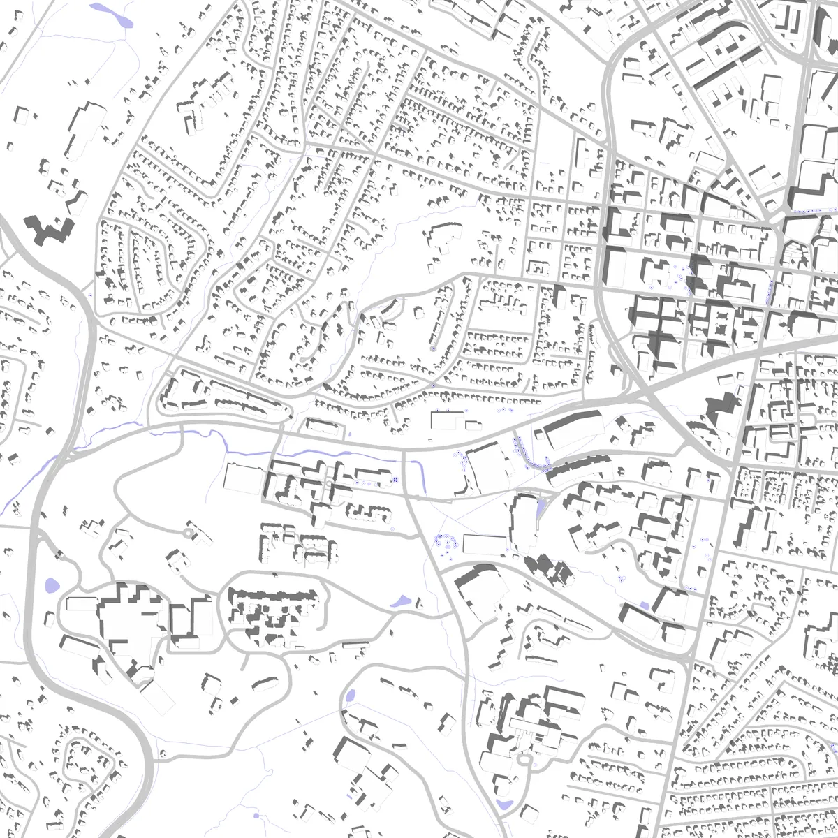 Towson site plan (2.5 km)