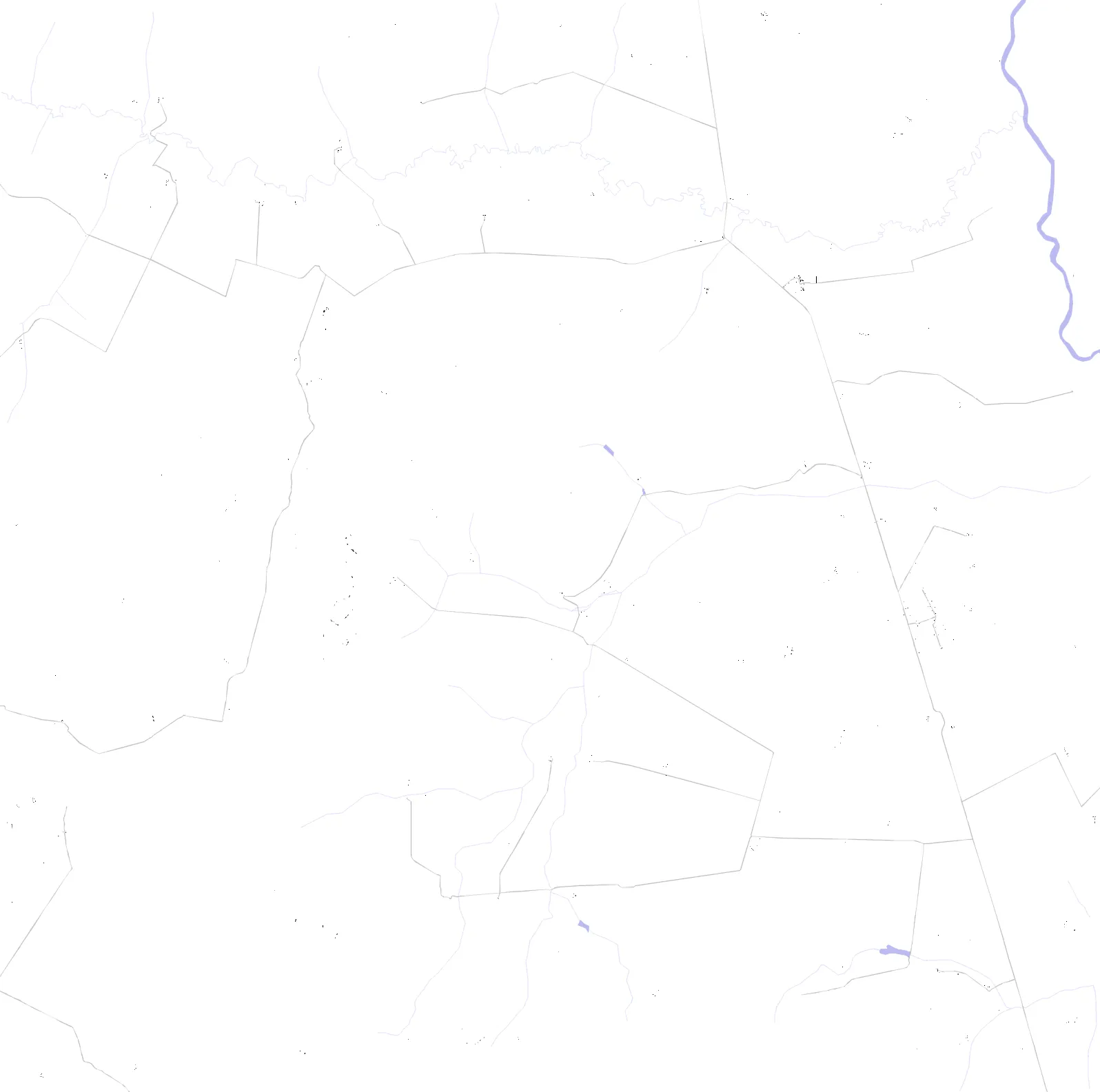 Três Lagoas planta de cheios e vazios