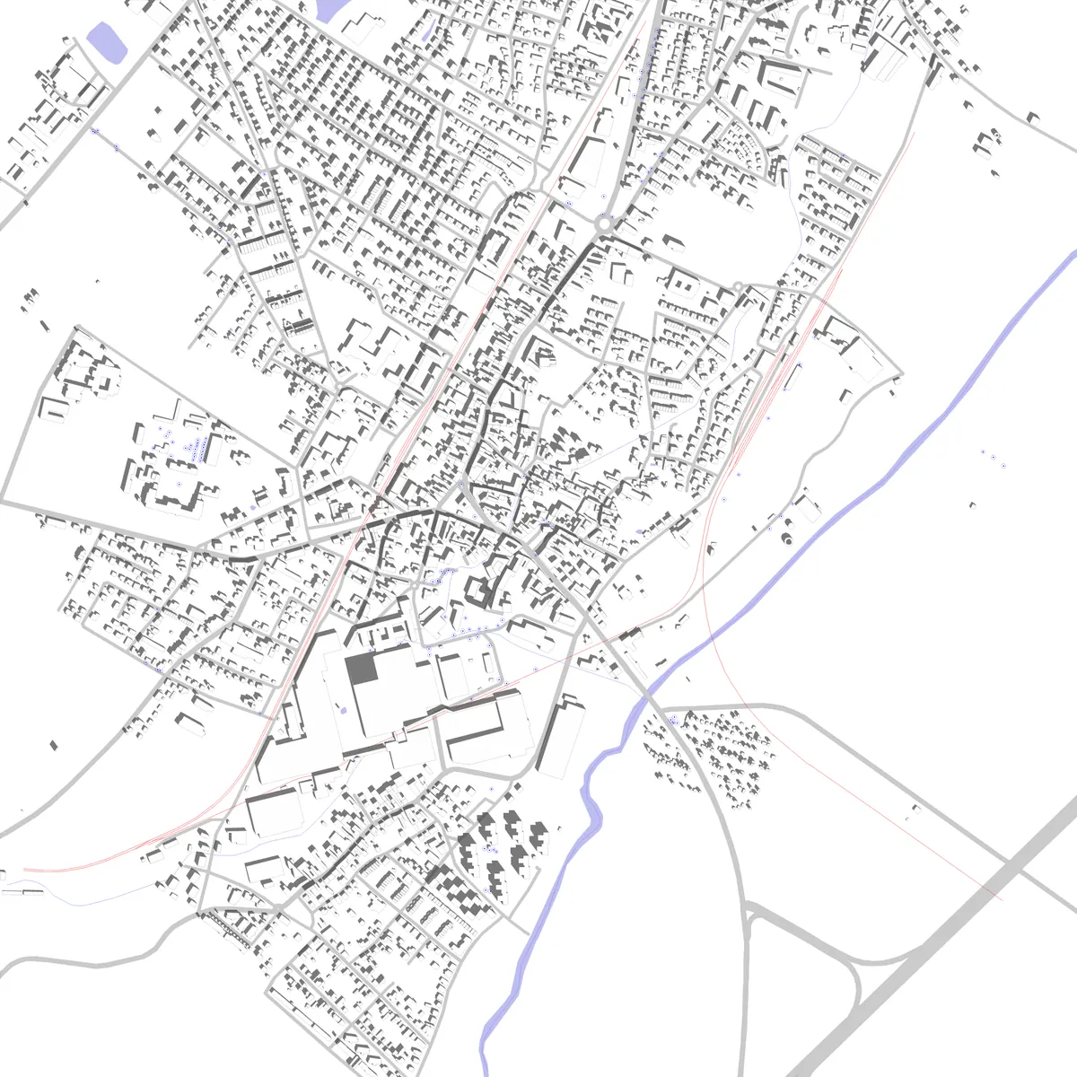 Traiskirchen site plan (2.5 km)