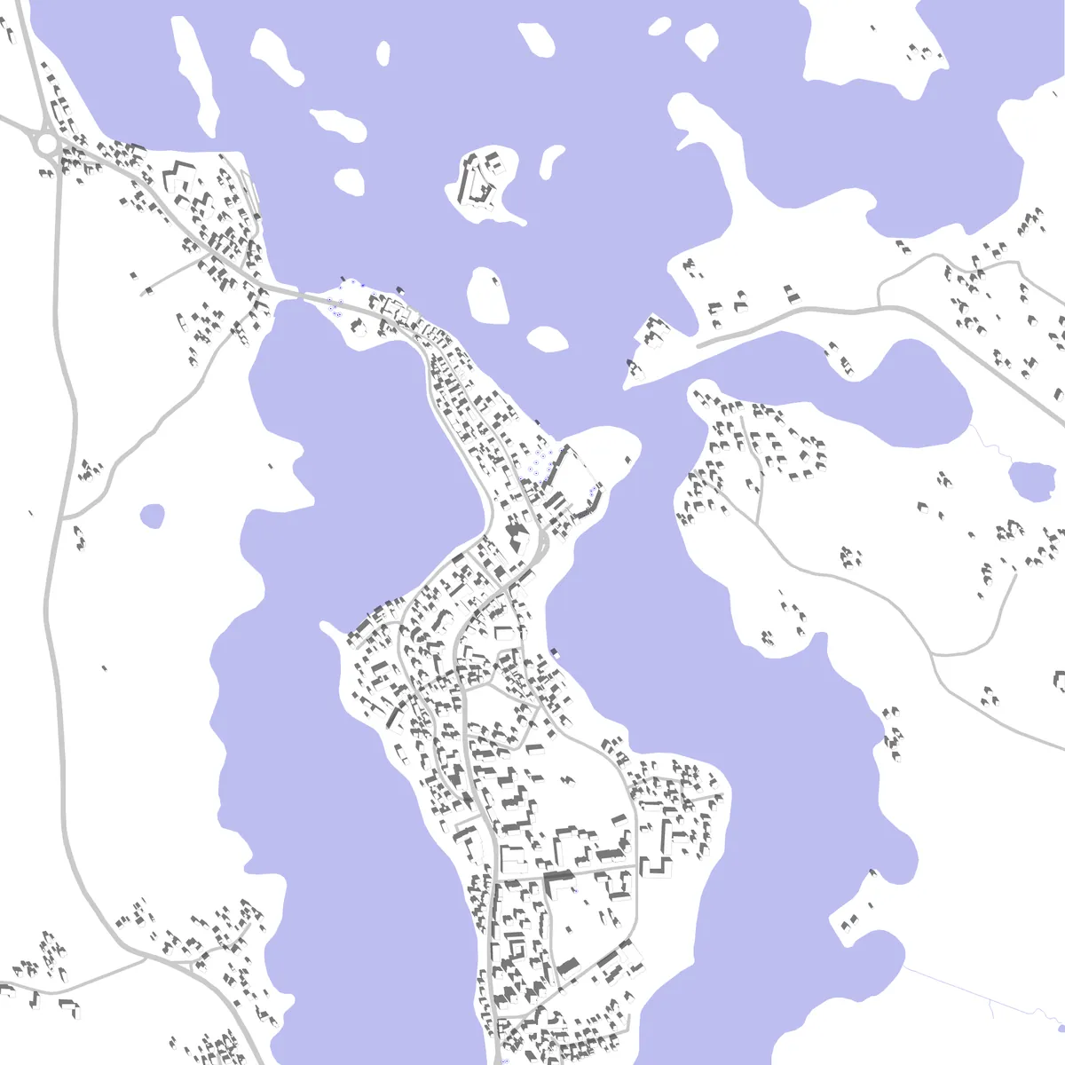 Trakai site plan (2.5 km)