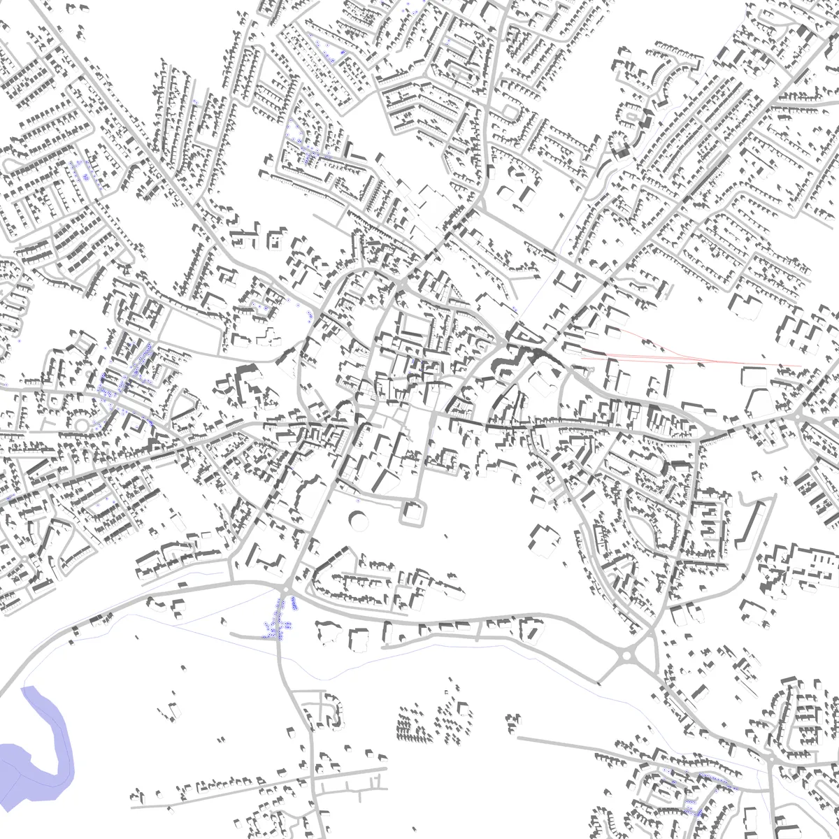 Tralee site plan (2.5 km)