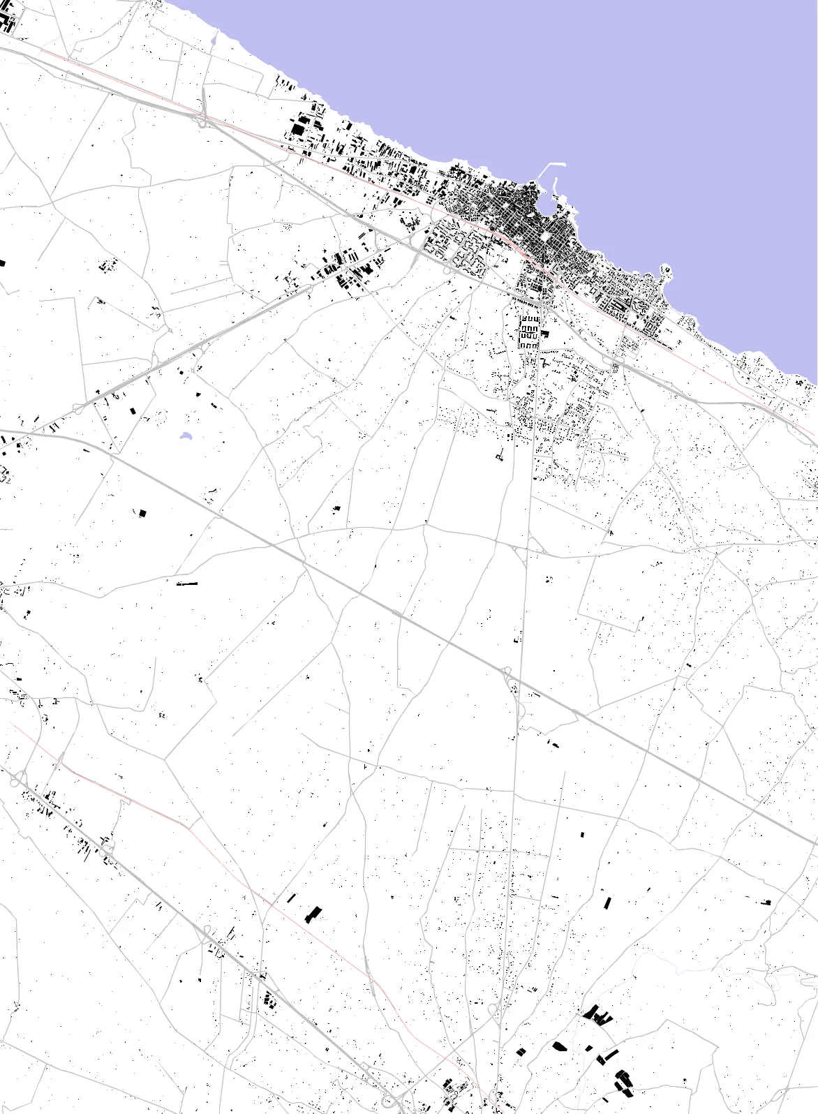 Trani figure ground plan