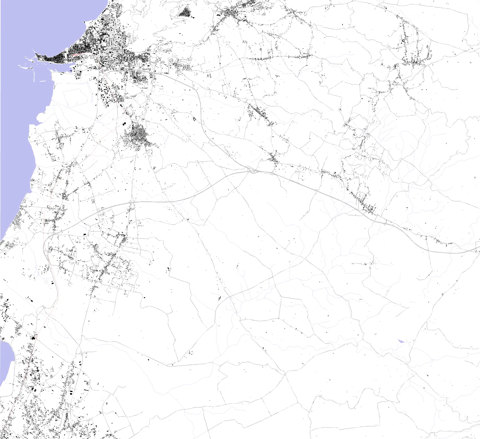 Trapani figure ground plan
