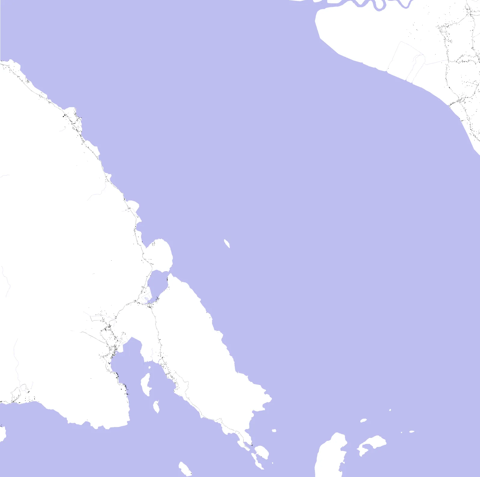 Trat figure ground plan