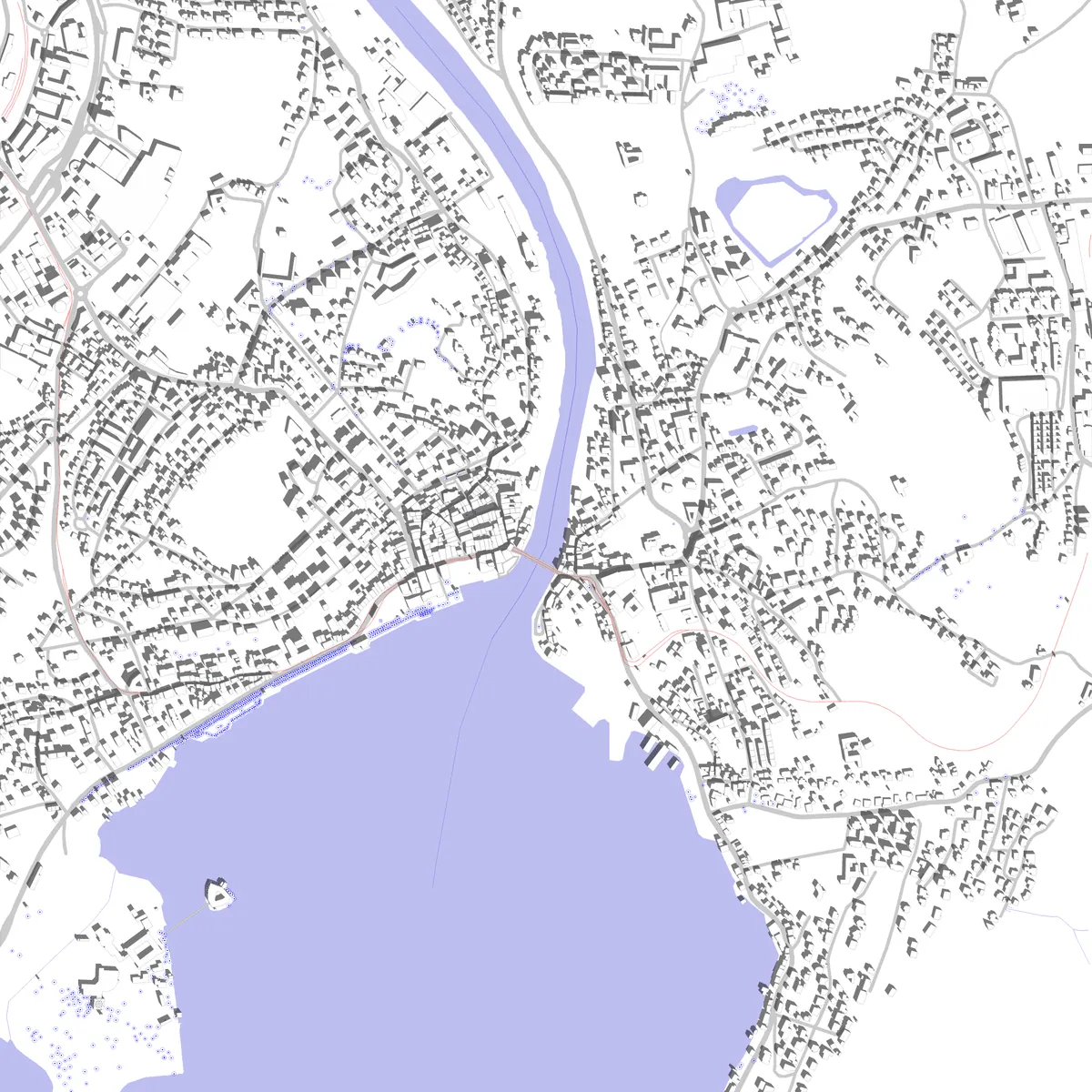Traun site plan (2.5 km)