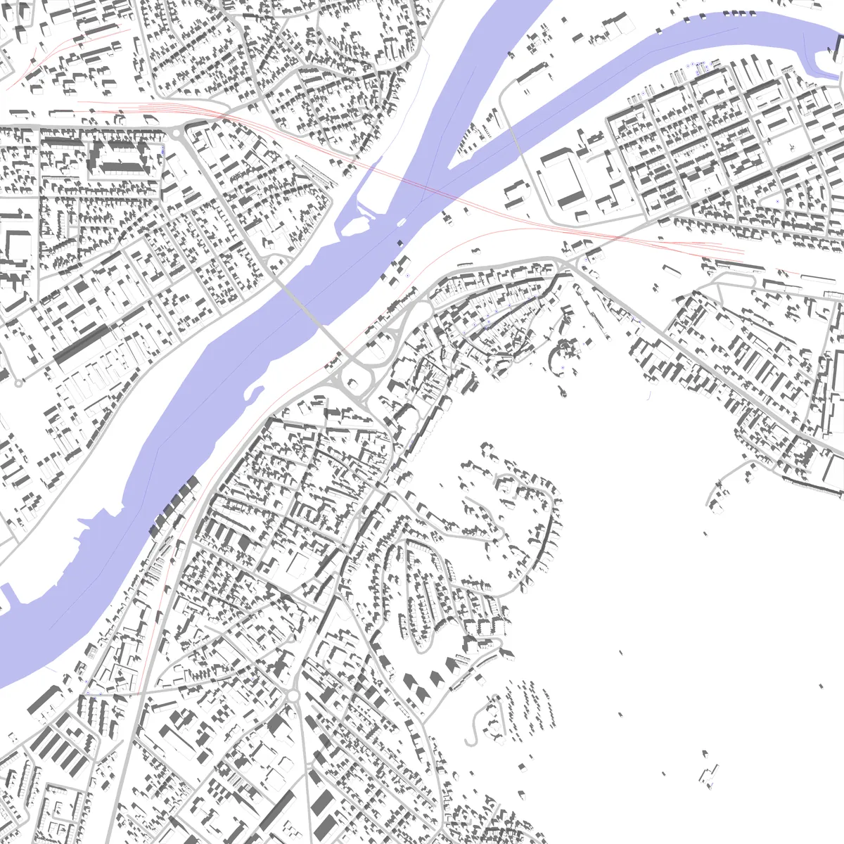 Trenčín site plan (2,5 km)