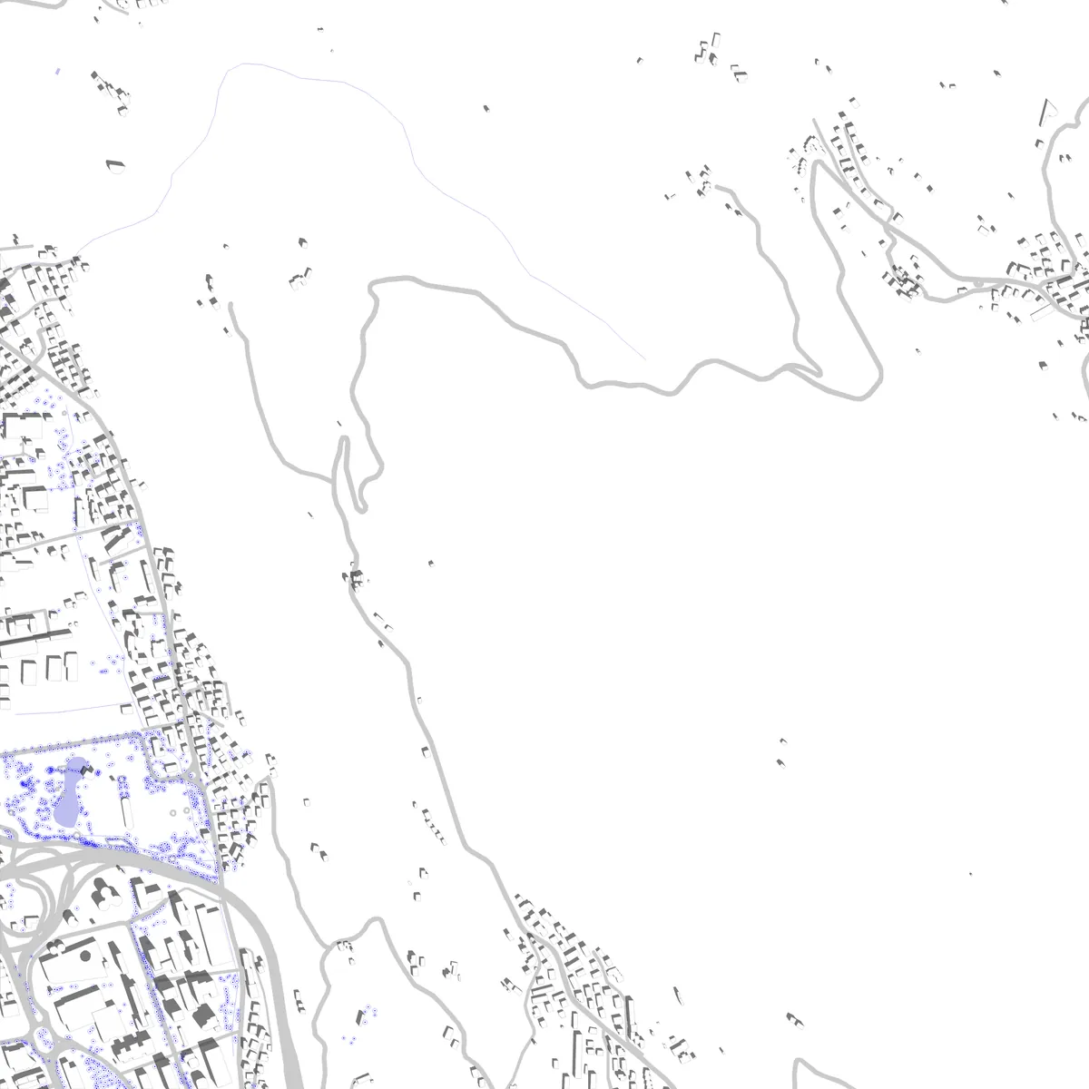 Trento site plan (2.5 km)
