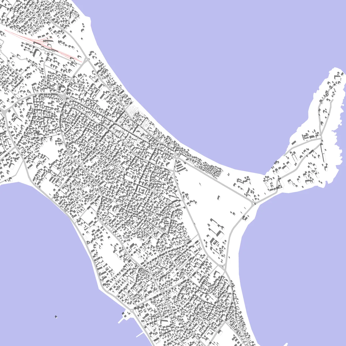 Trincomalee site plan (2.5 km)
