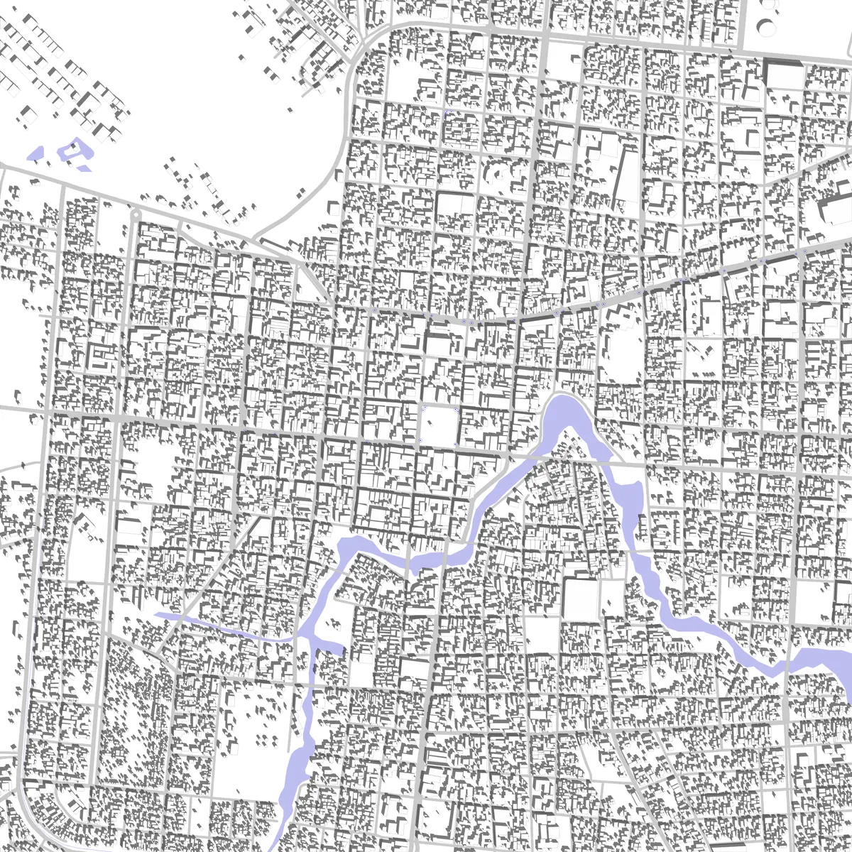 Trinidad plano de situación (2.5 km)