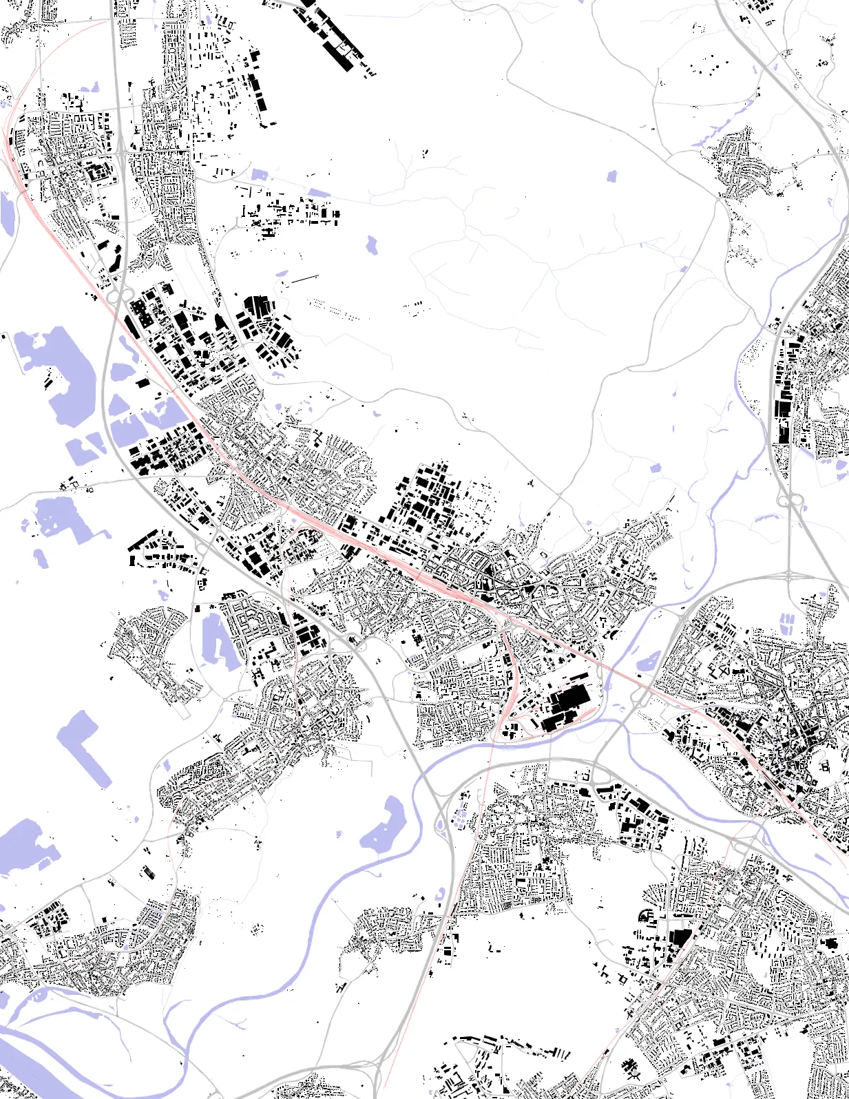 Troisdorf figure ground plan