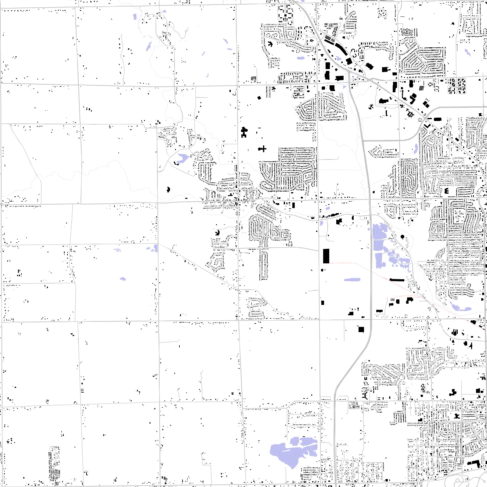 Trotwood figure ground plan