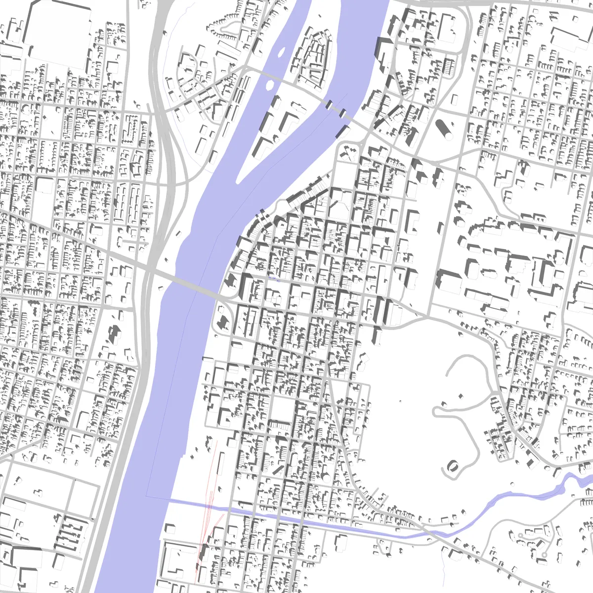 Troy site plan (2.5 km)