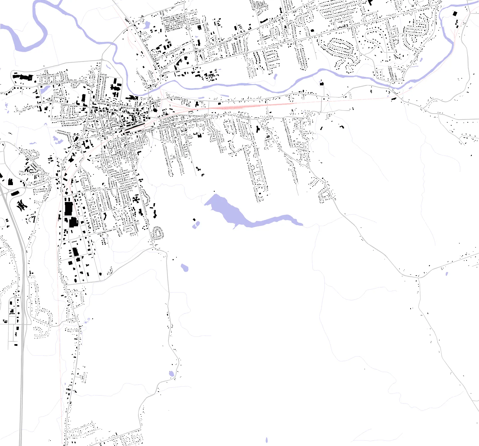 Truro figure ground plan