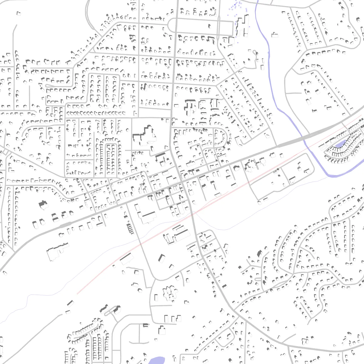 Trussville site plan (2.5 km)