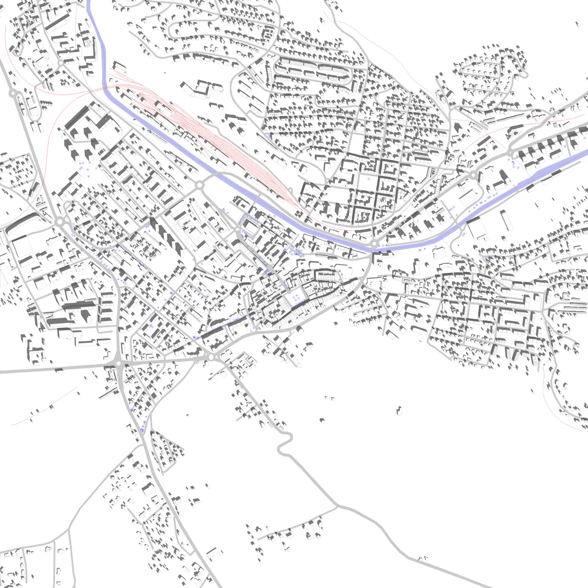 Trutnov site plan (2.5 km)