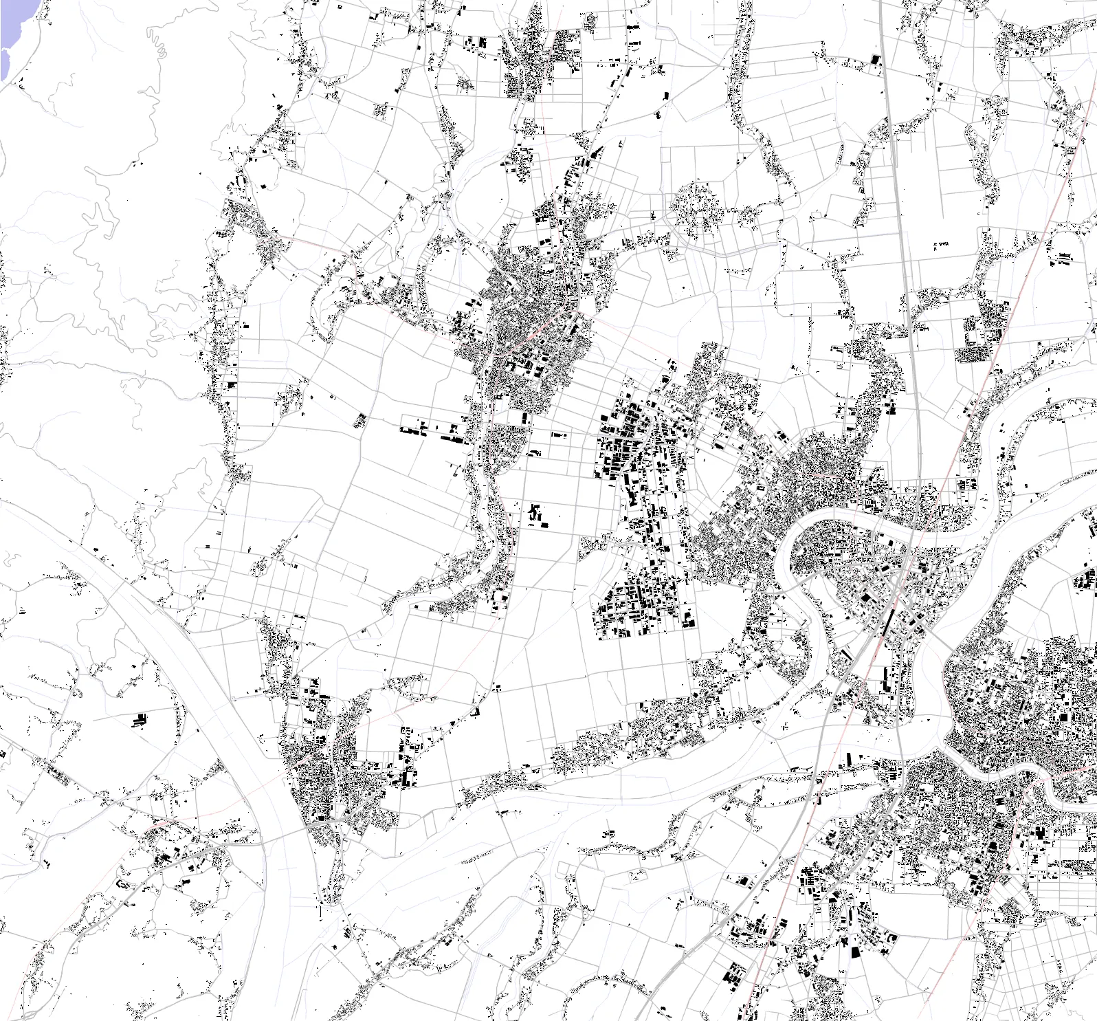 Tsubame figure ground plan