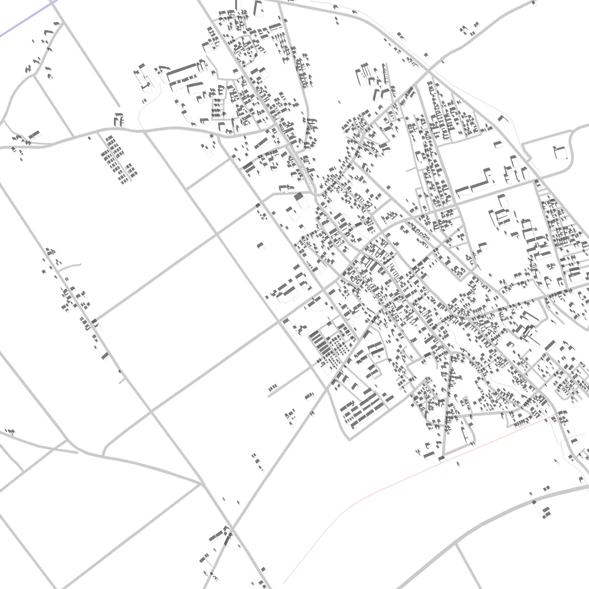 津軽 敷地図 (2.5 km)