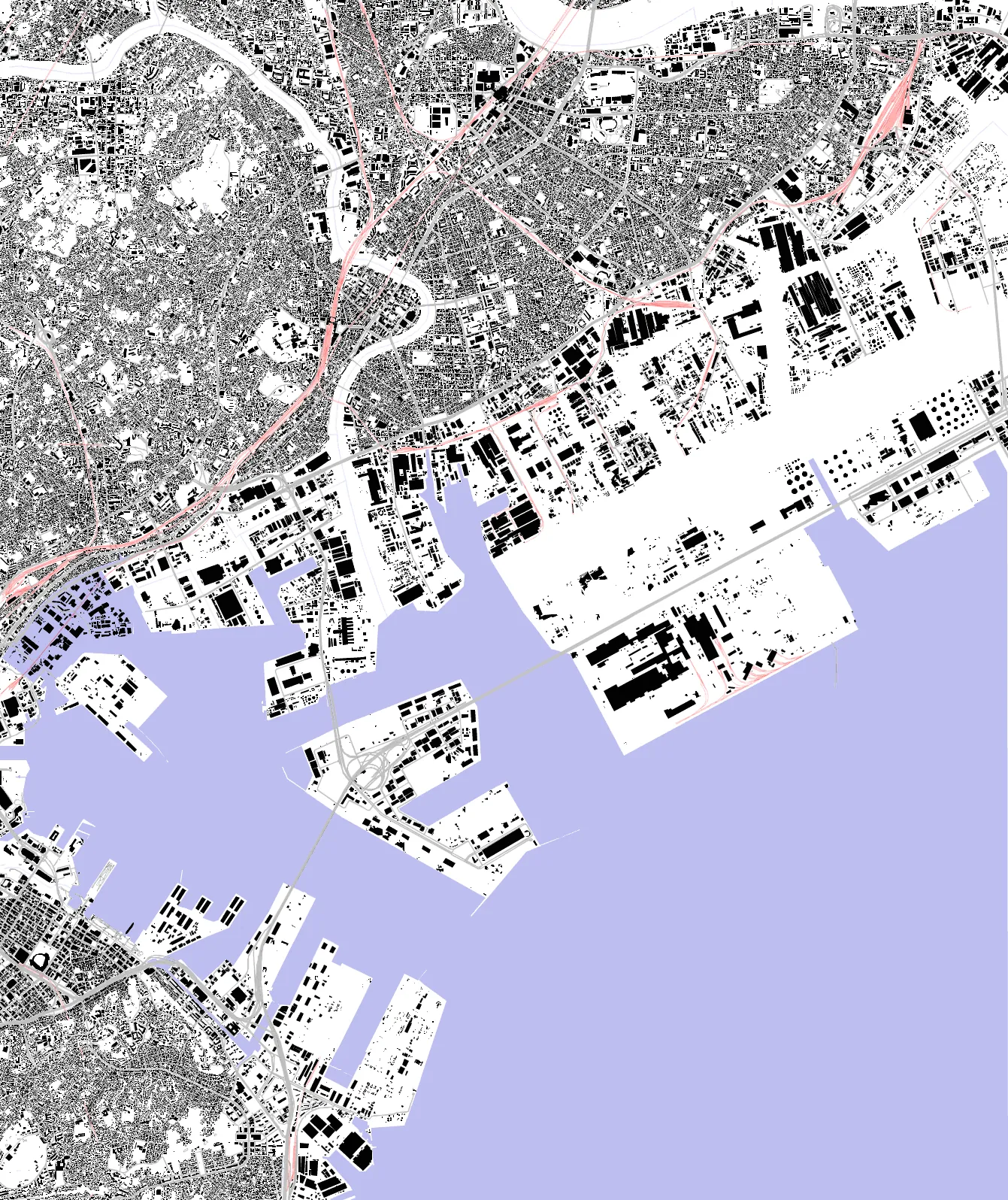 鶴見区 図と地のプラン