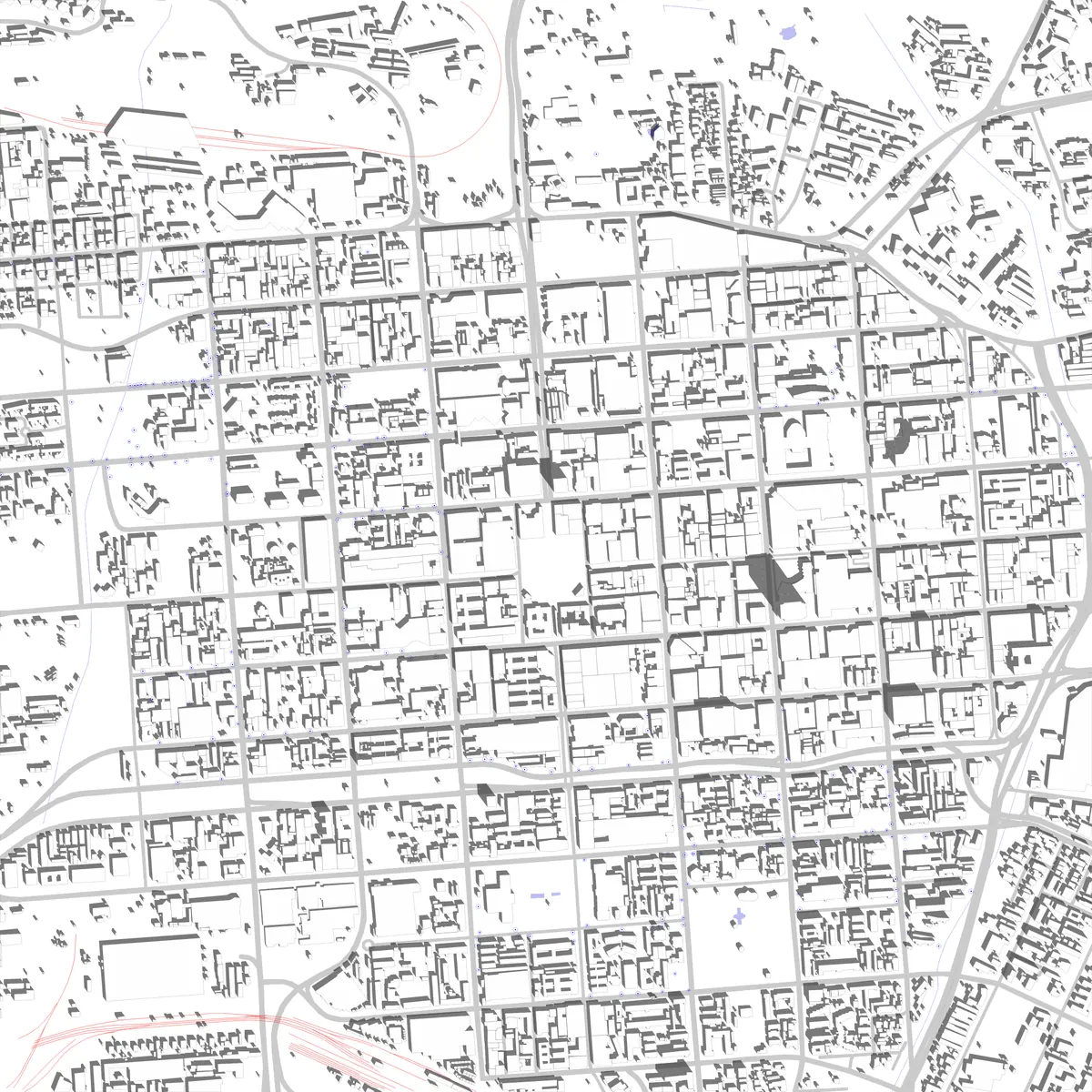 Tshwane site plan (2.5 km)