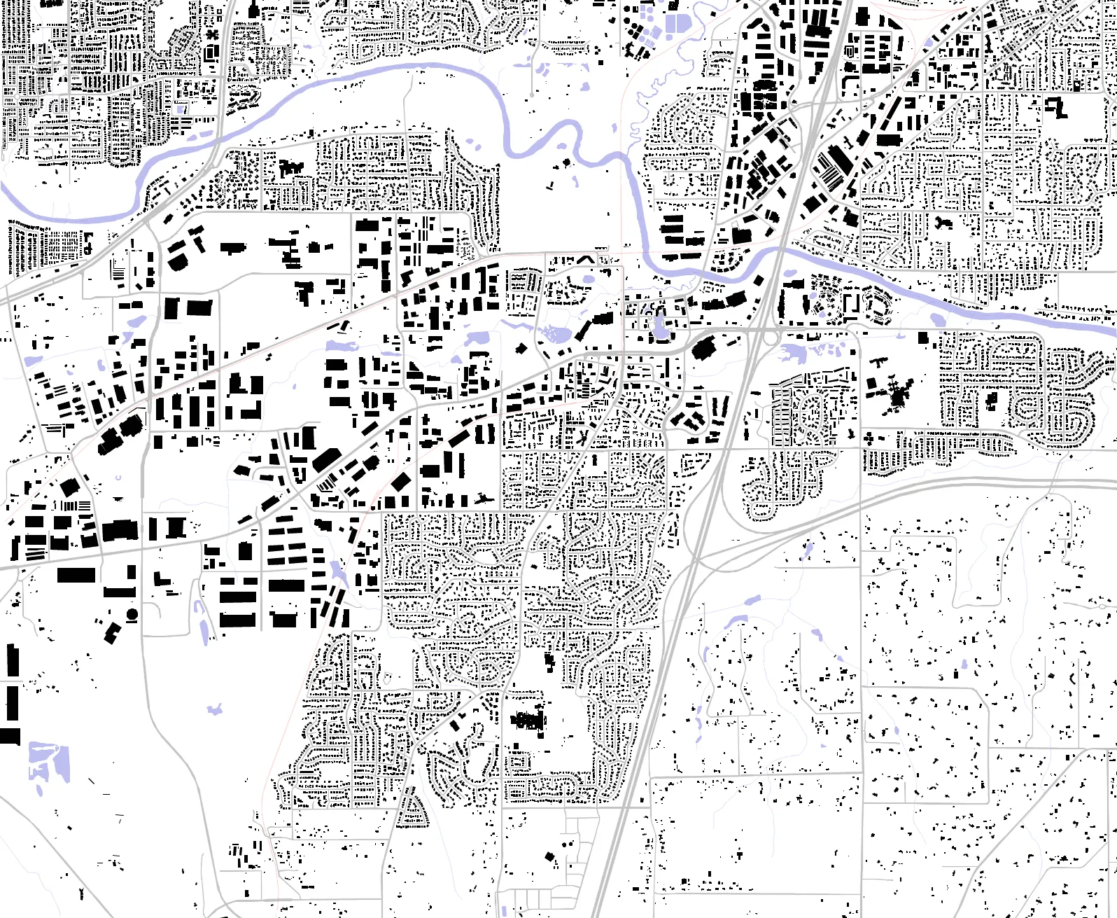 Tualatin figure ground plan