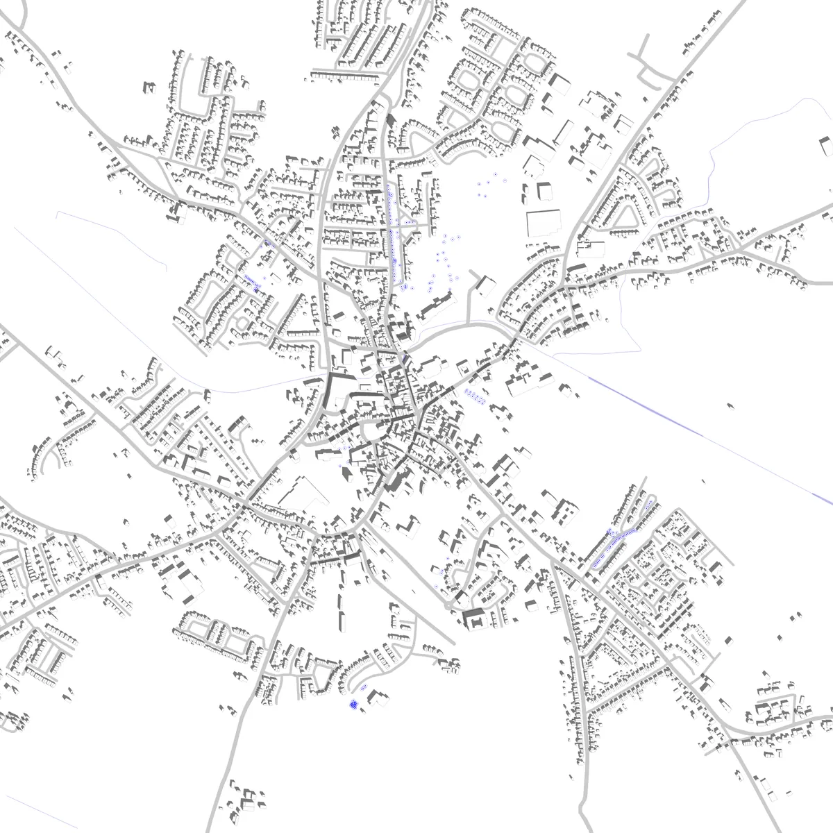 Tuam site plan (2.5 km)