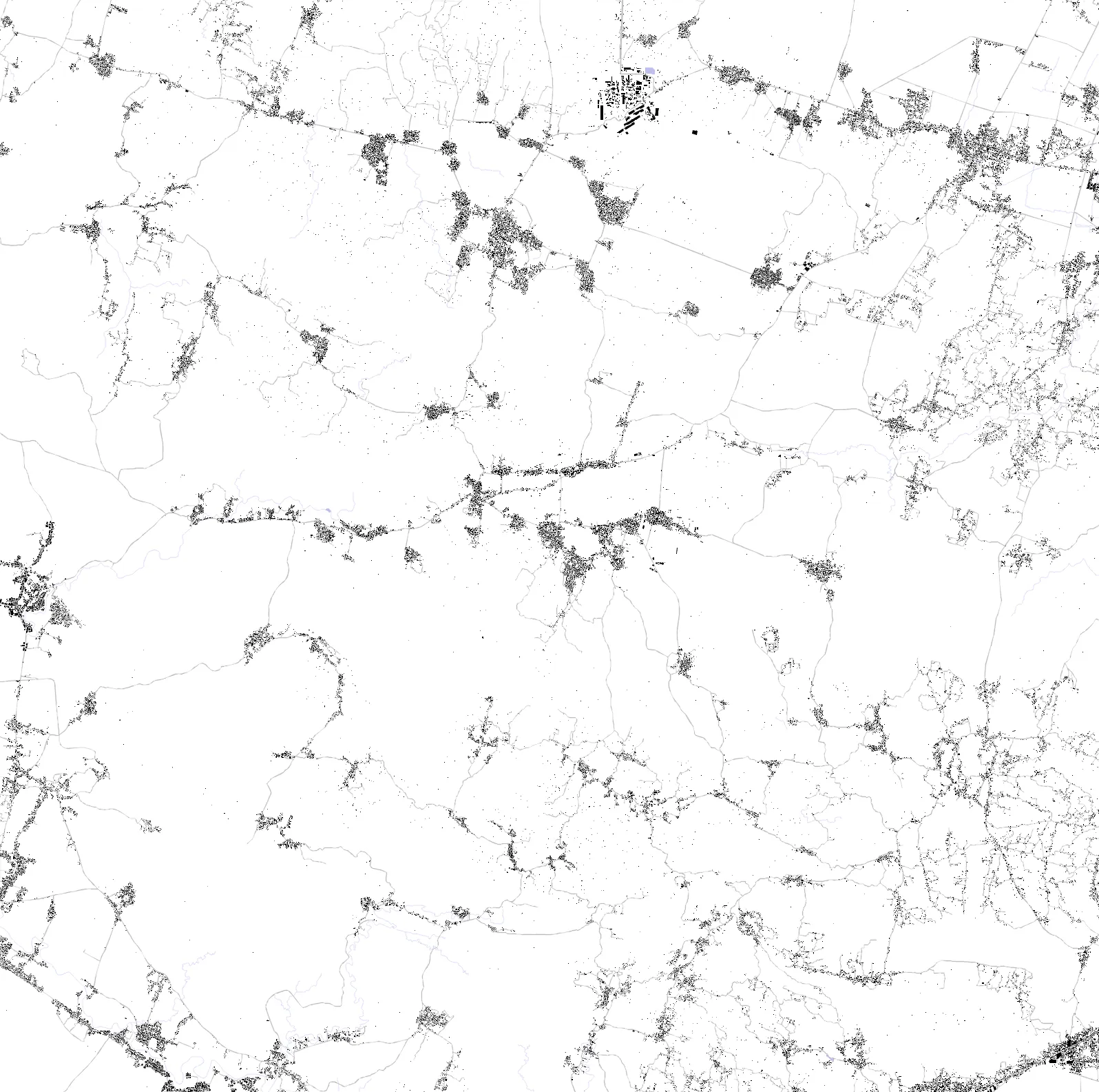 Tuban figure ground plan