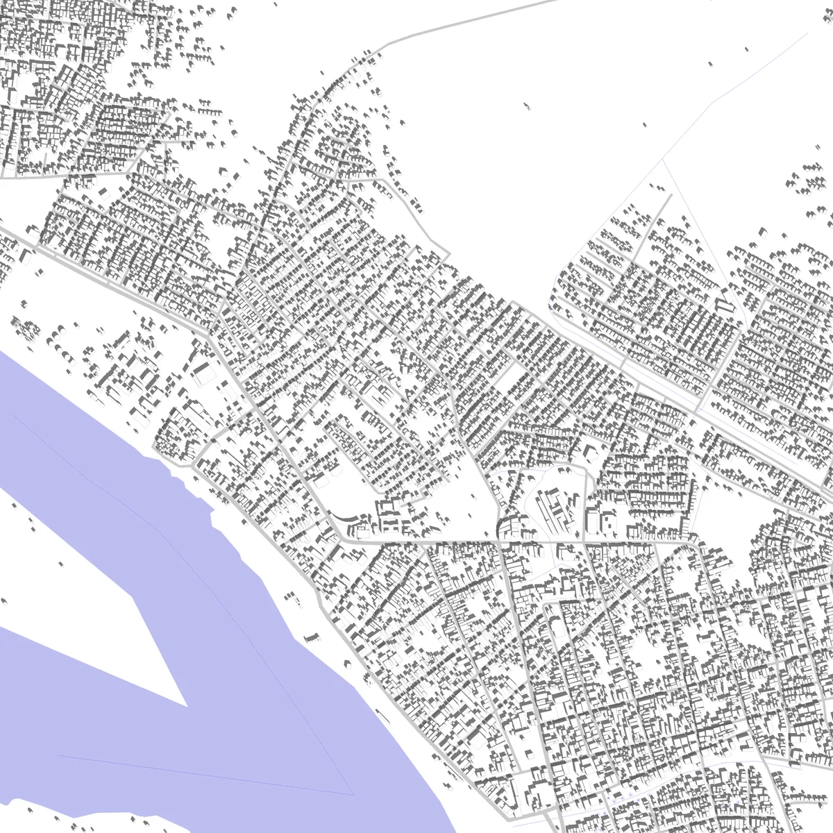 Tucupita site plan (2.5 km)