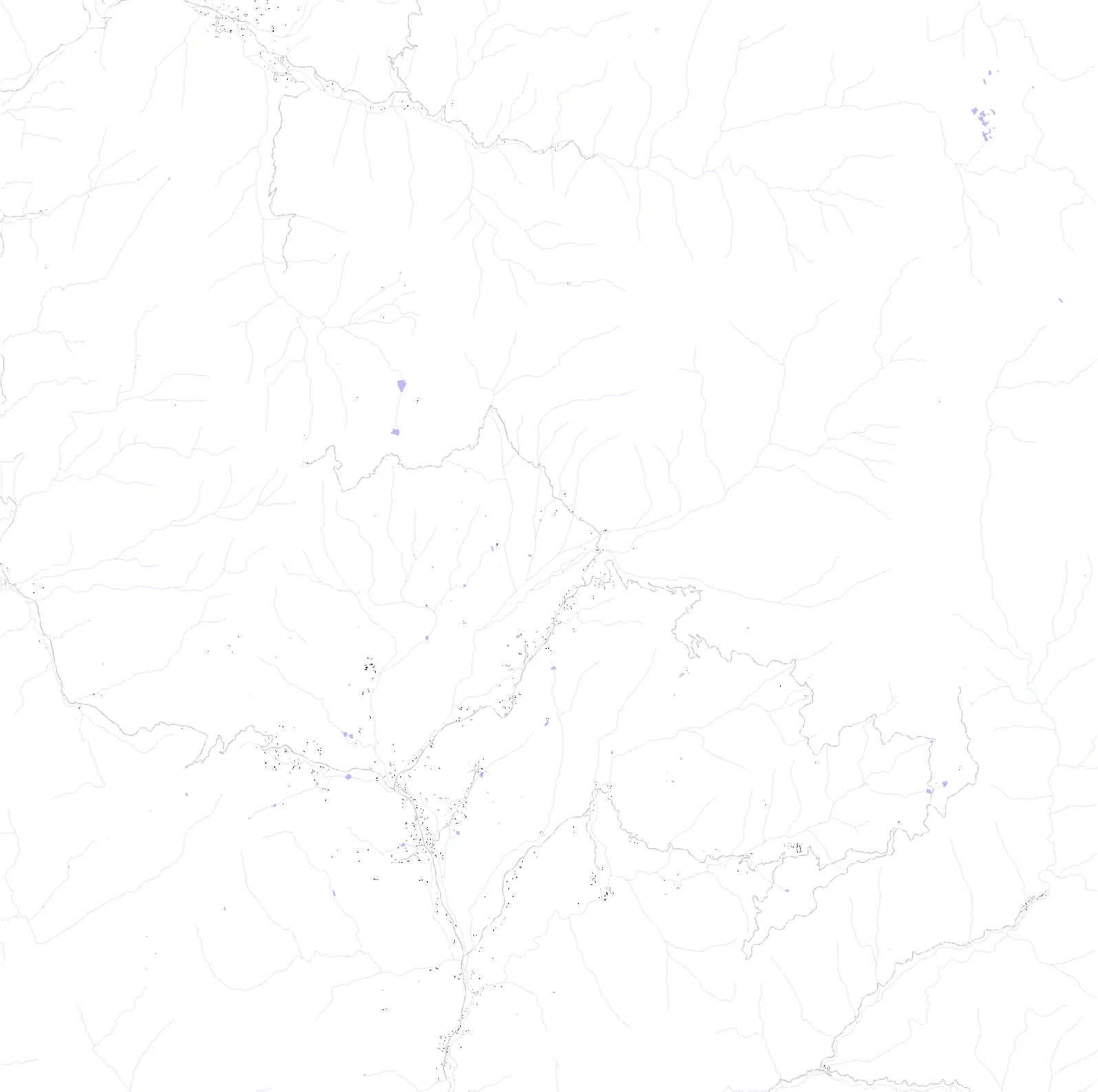 Tulare figure ground plan