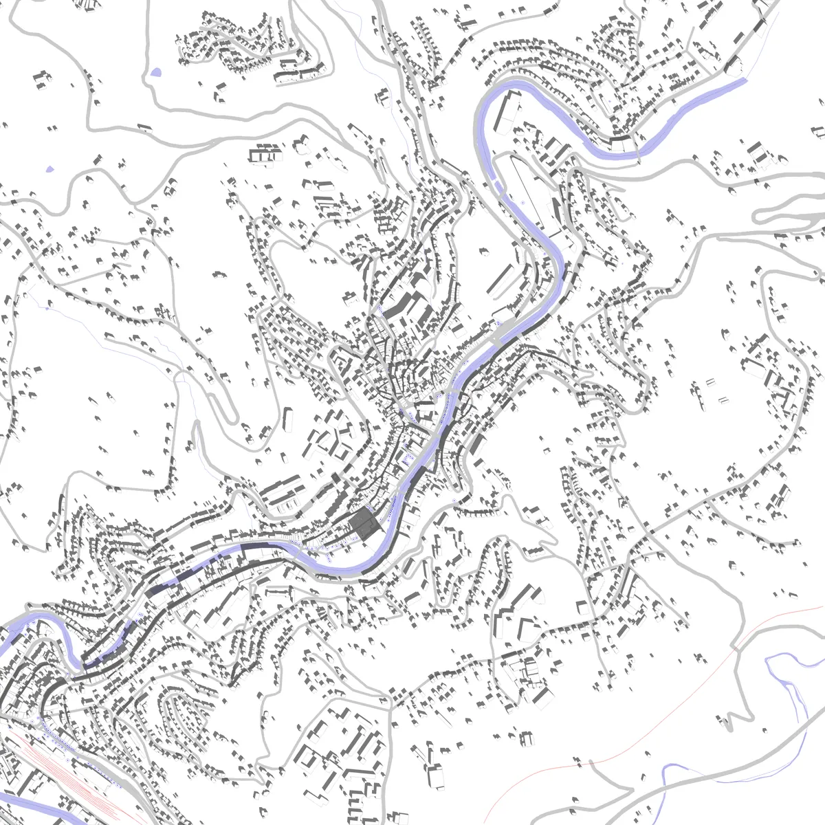 Tulle site plan (2.5 km)