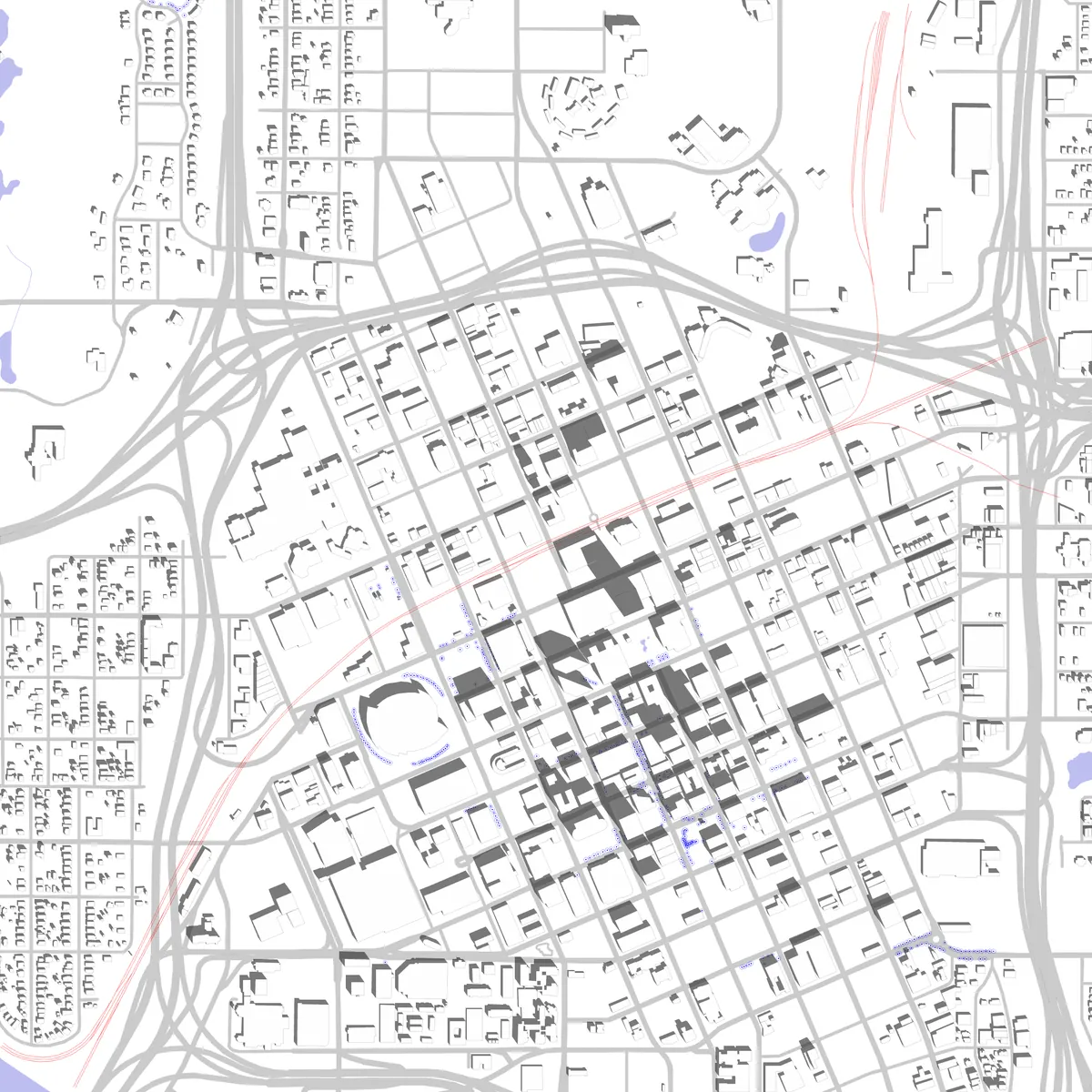 Tulsa site plan (2.5 km)