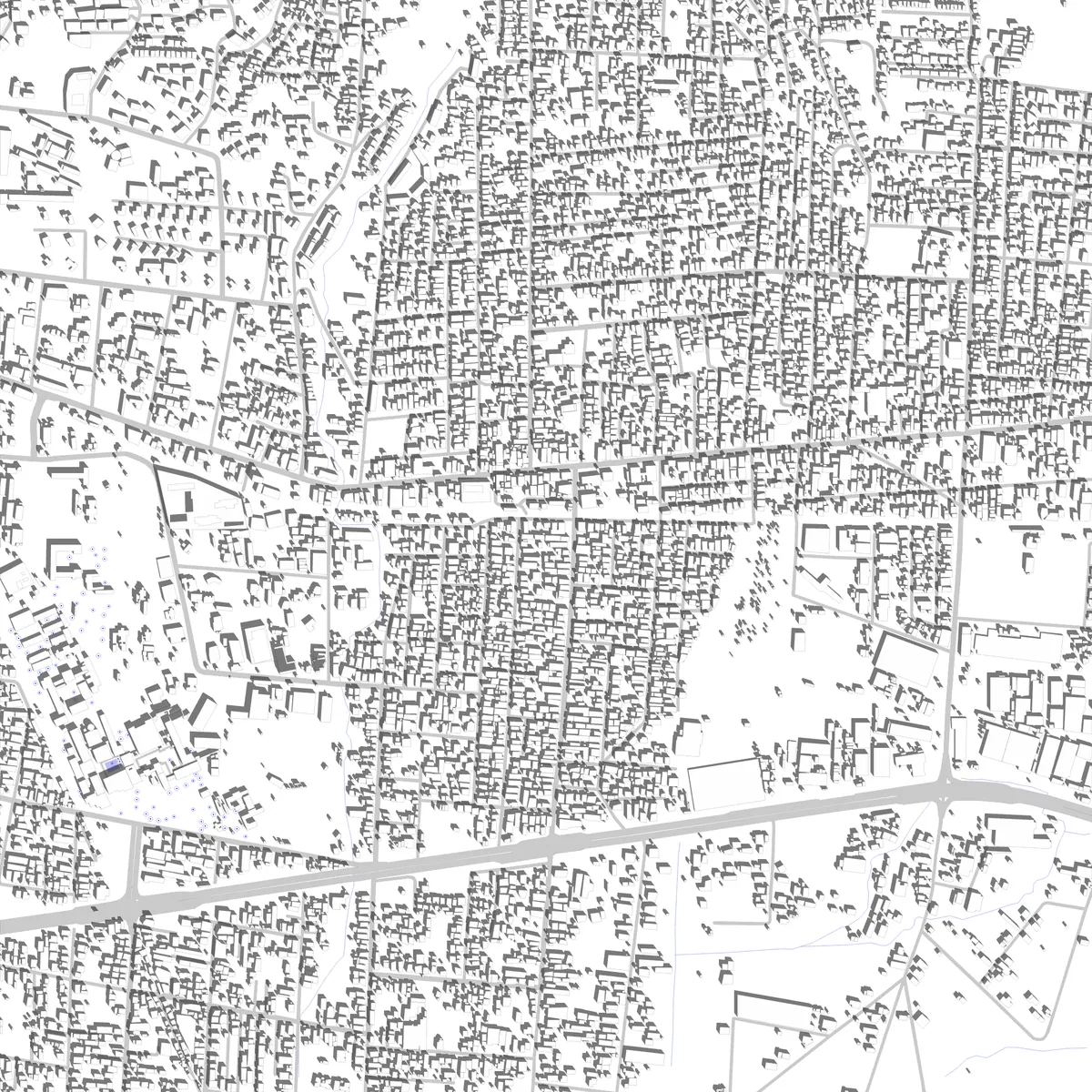 Tunapuna site plan (2.5 km)