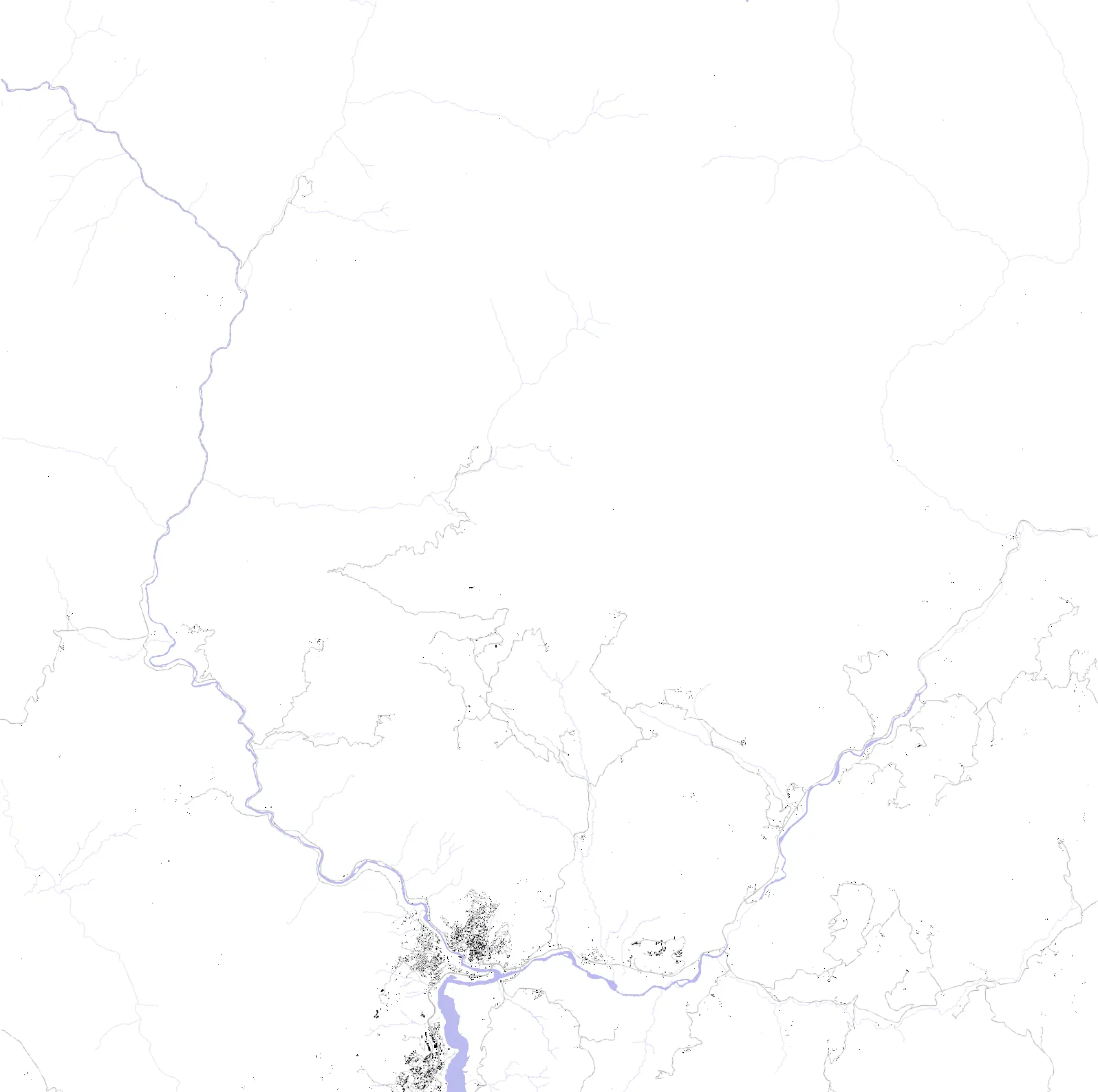 Tunceli figure ground plan