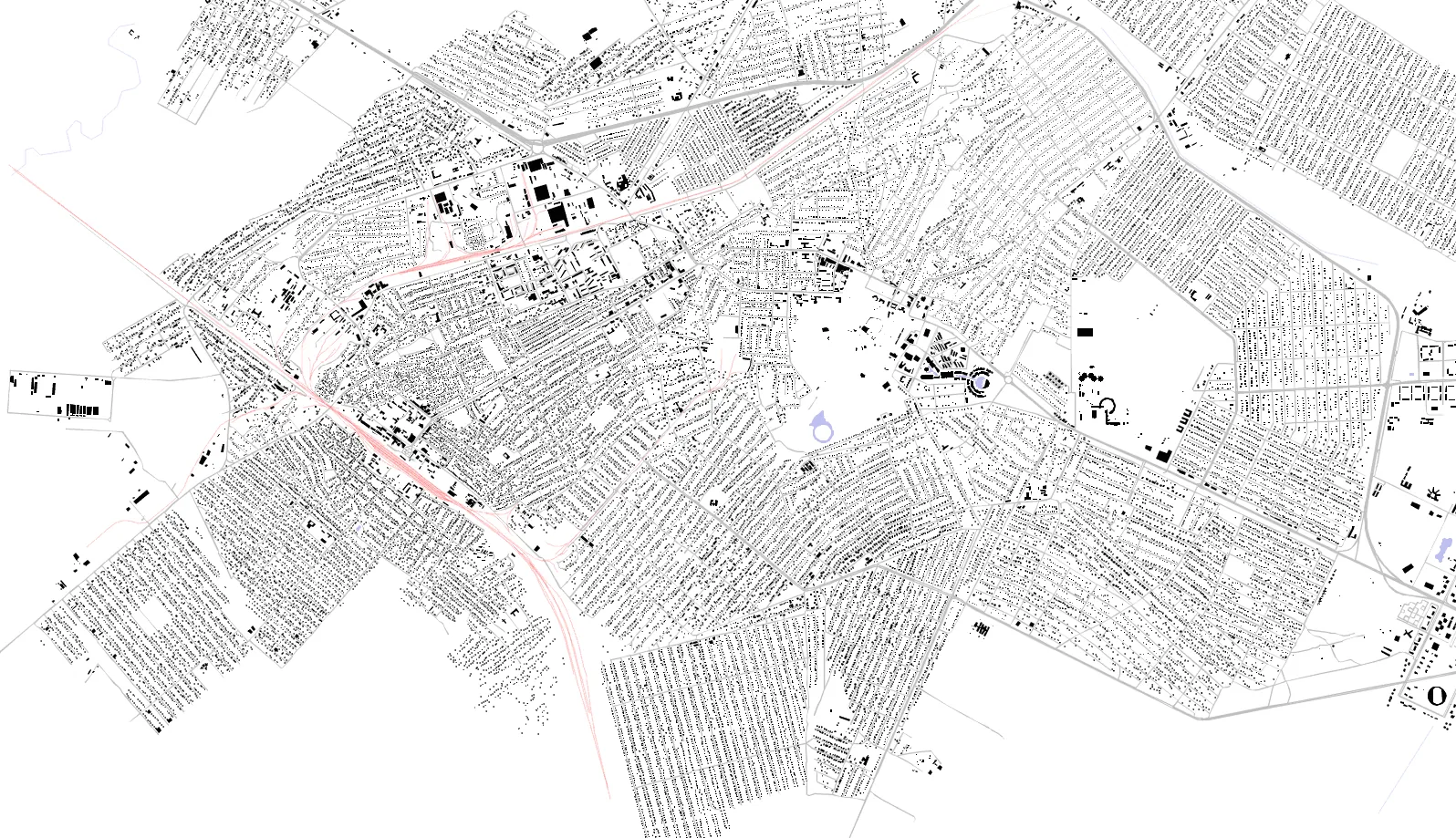 Turkistan figure ground plan