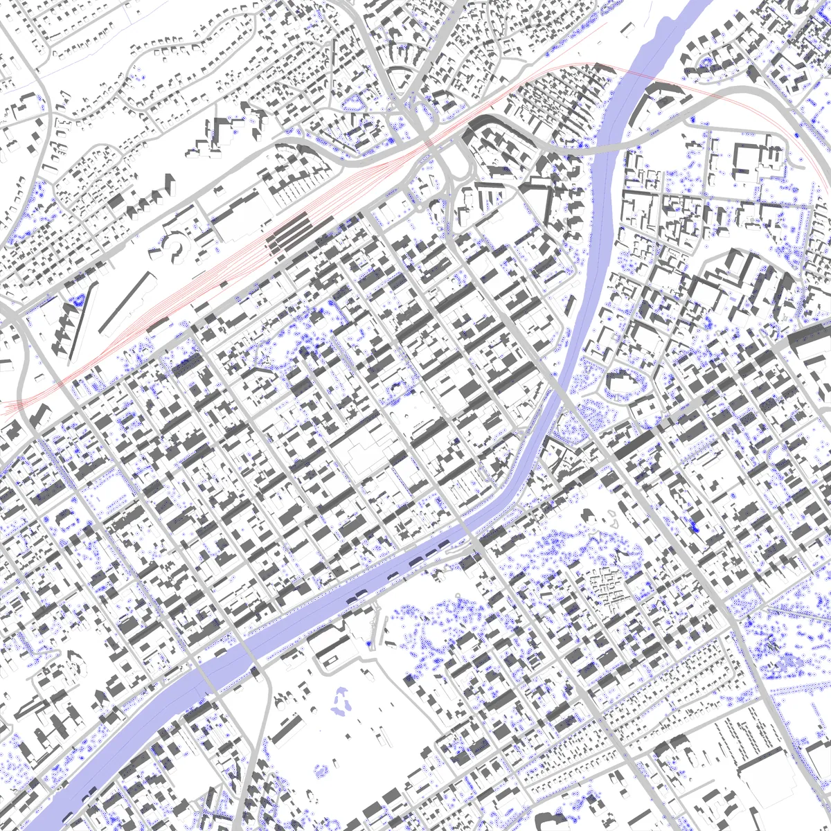 Turku site plan (2.5 km)