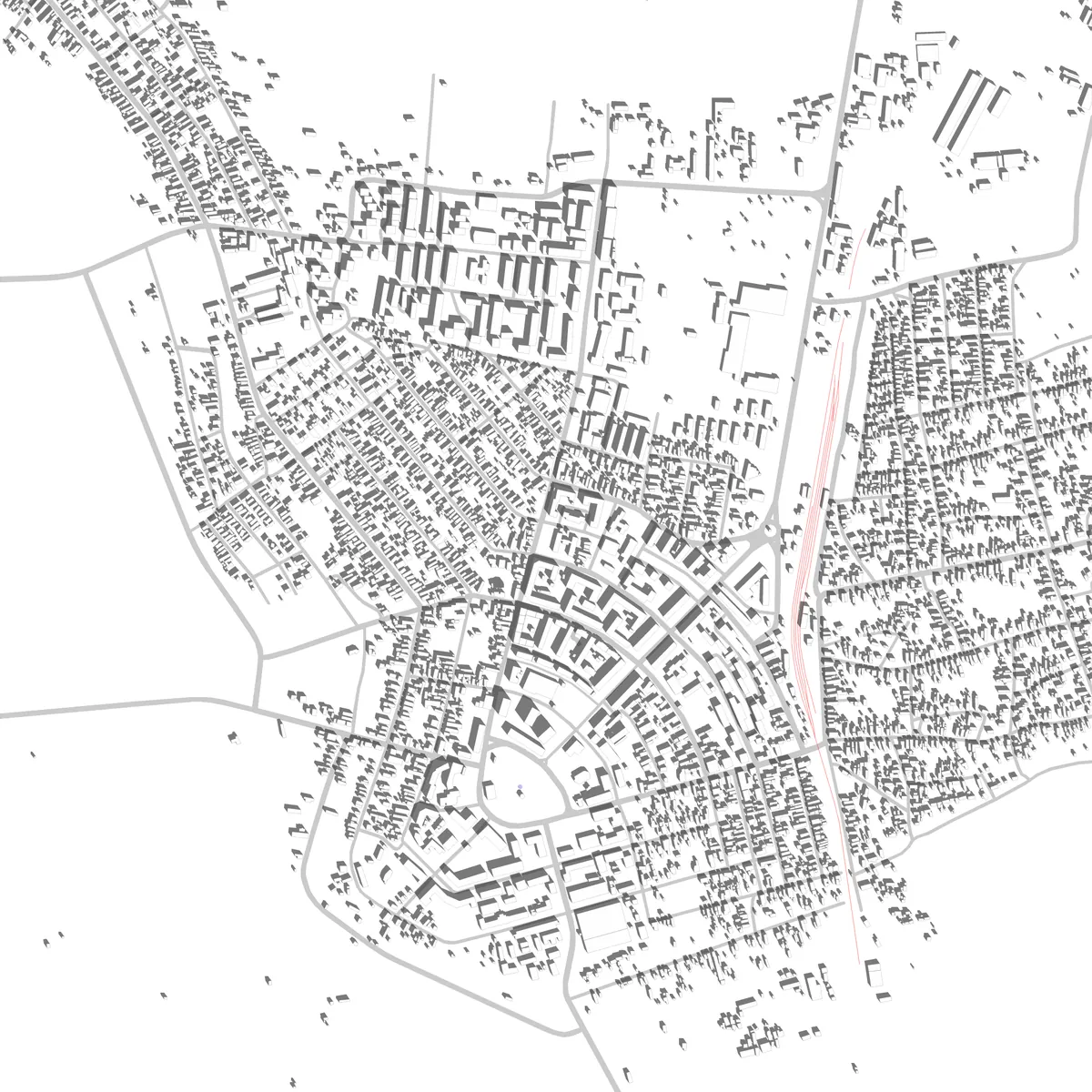 Turnu Măgurele site plan (2.5 km)