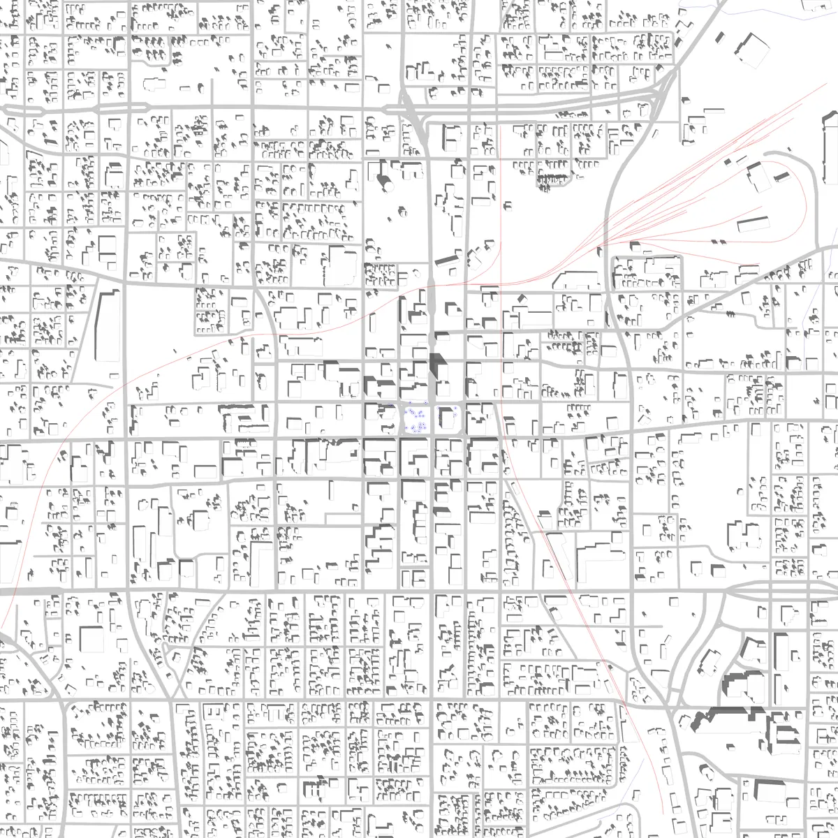 Tyler site plan (2.5 km)