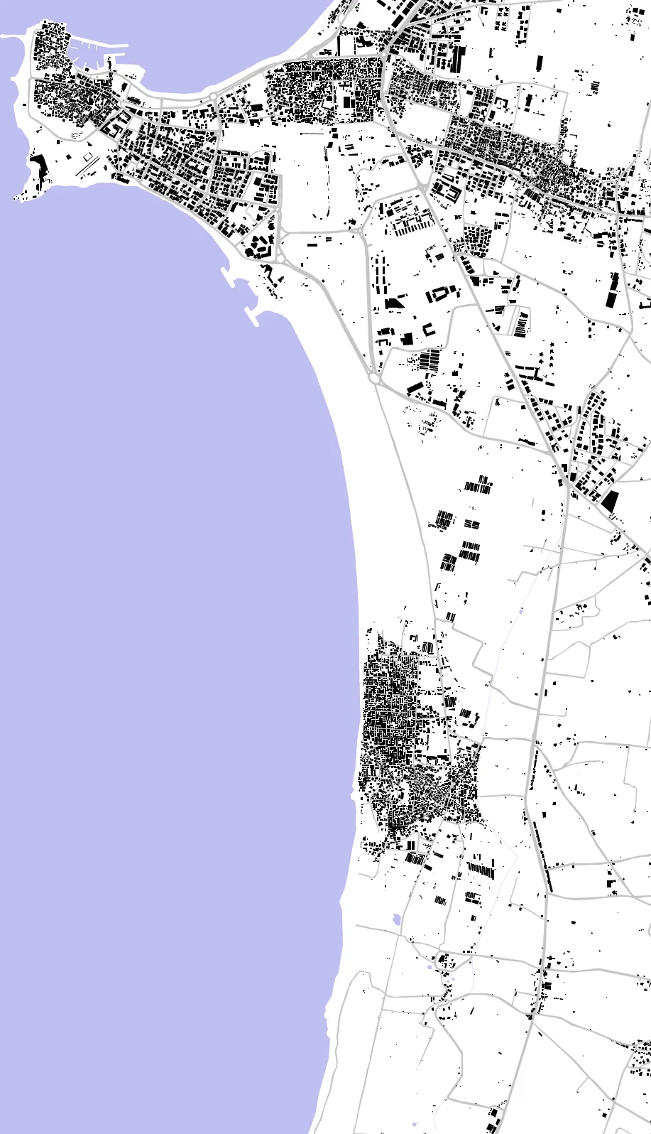 Tyre figure ground plan