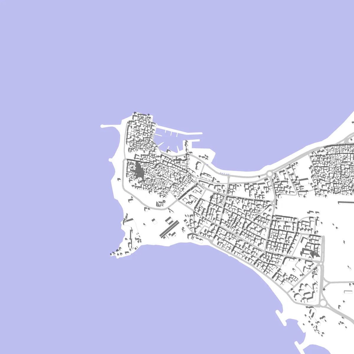 Tyre site plan (2.5 km)